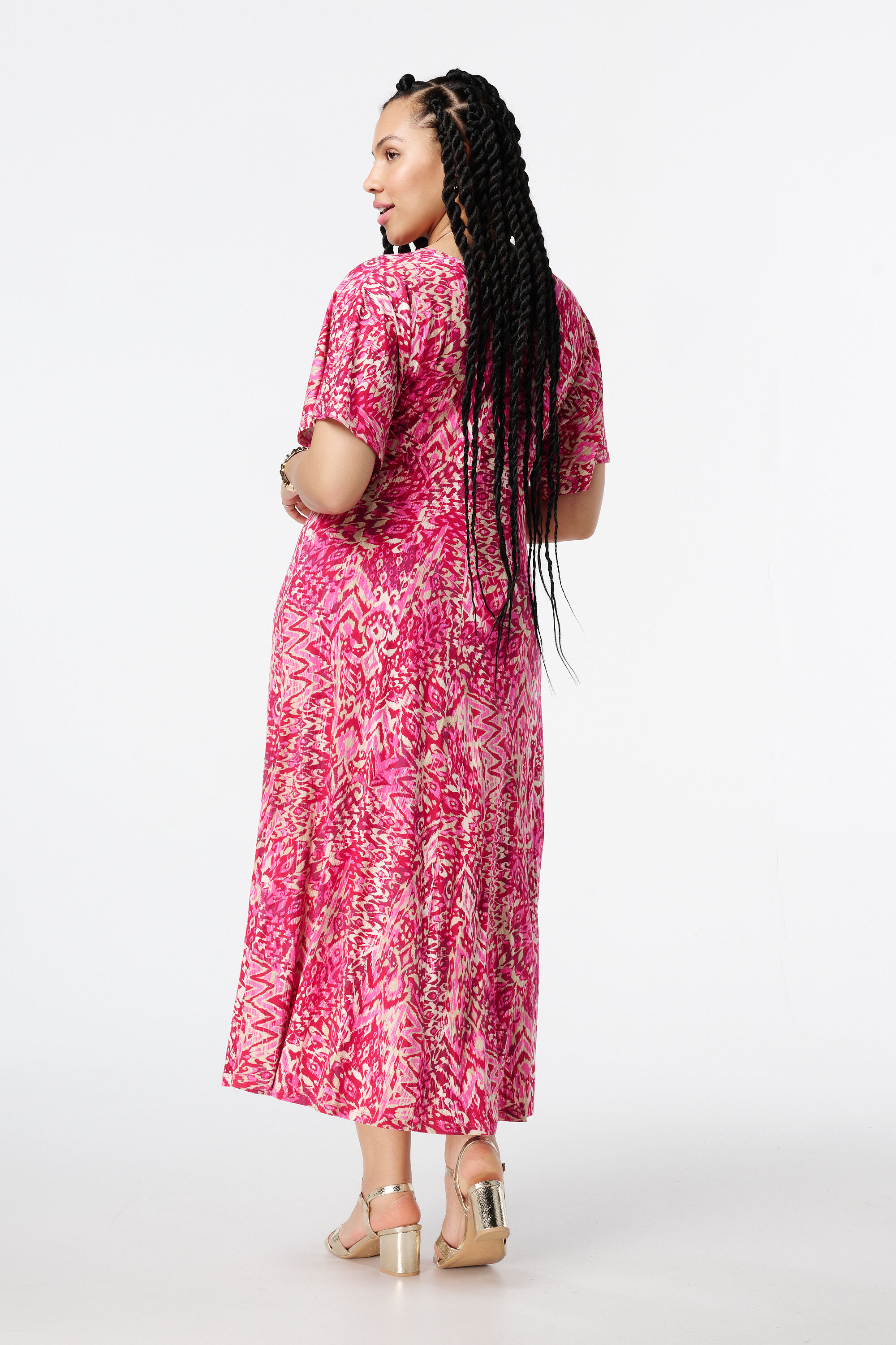 Kleid mit umgeschlagenem Element image number 3