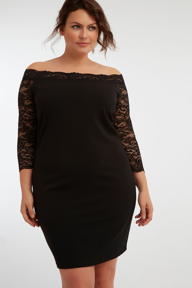 Kleid mit Spitze image number 5