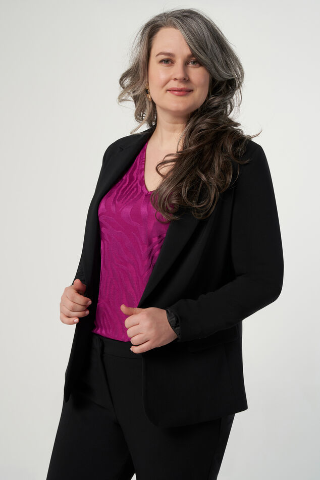 Blazer mit Knopfverschluss image number 6