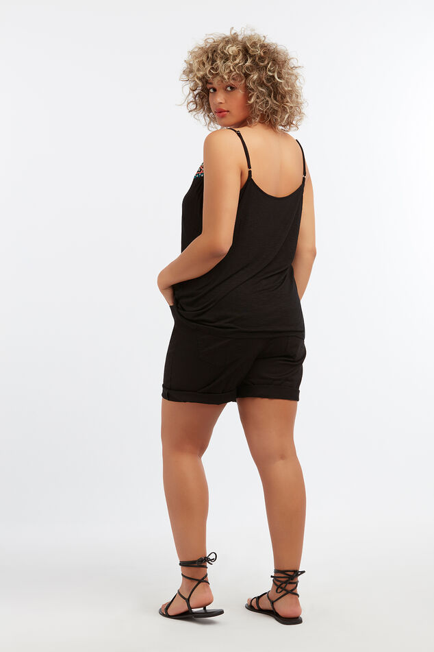 Top mit Stickerei image number 5