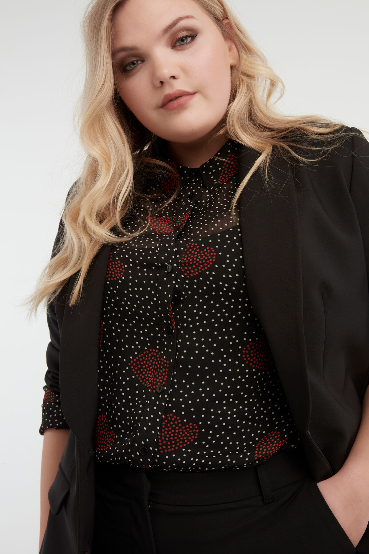 Langer Blazer mit Polygiene image number 5