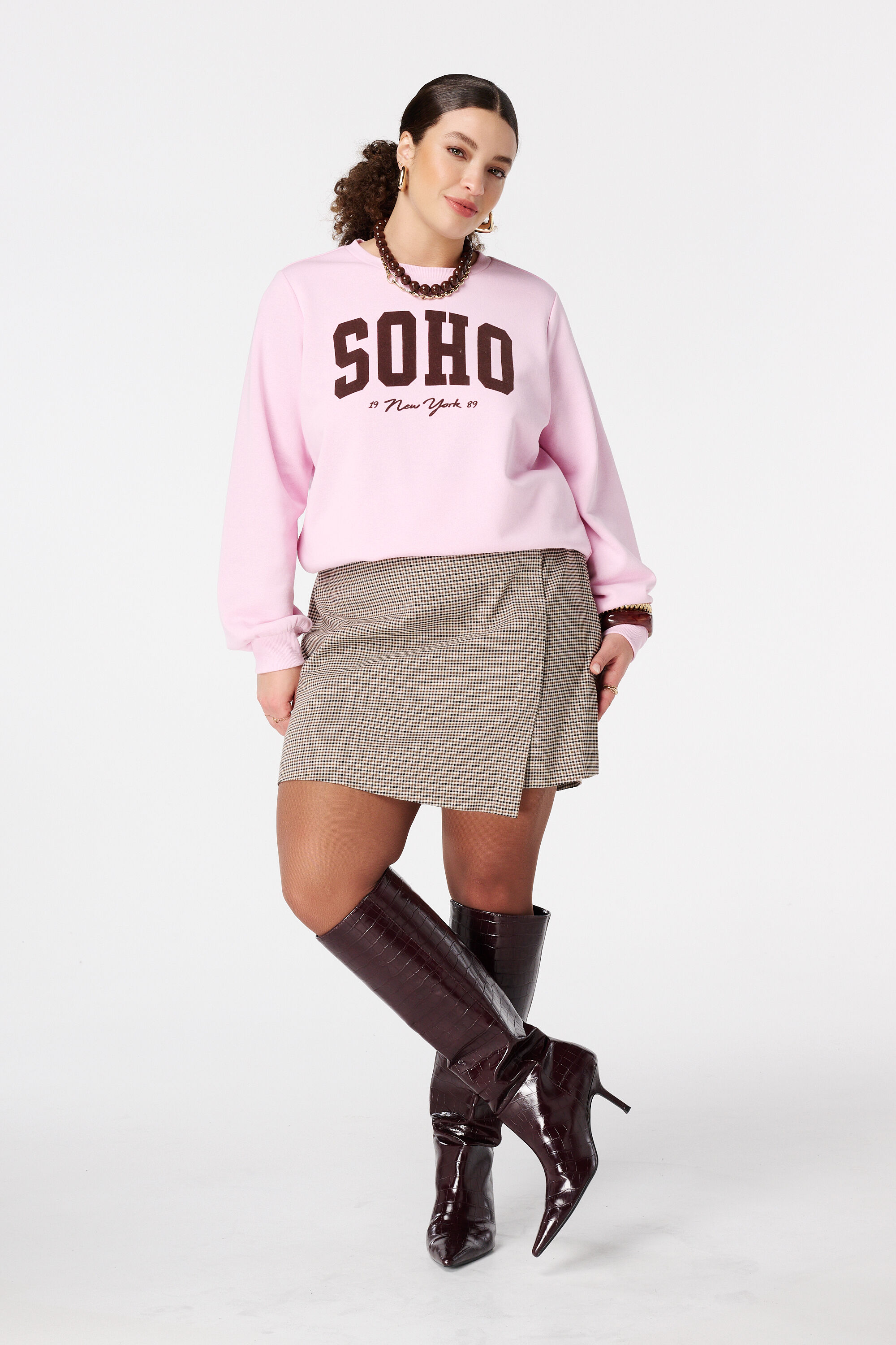 Sweatshirt mit Aufdruck image number 5