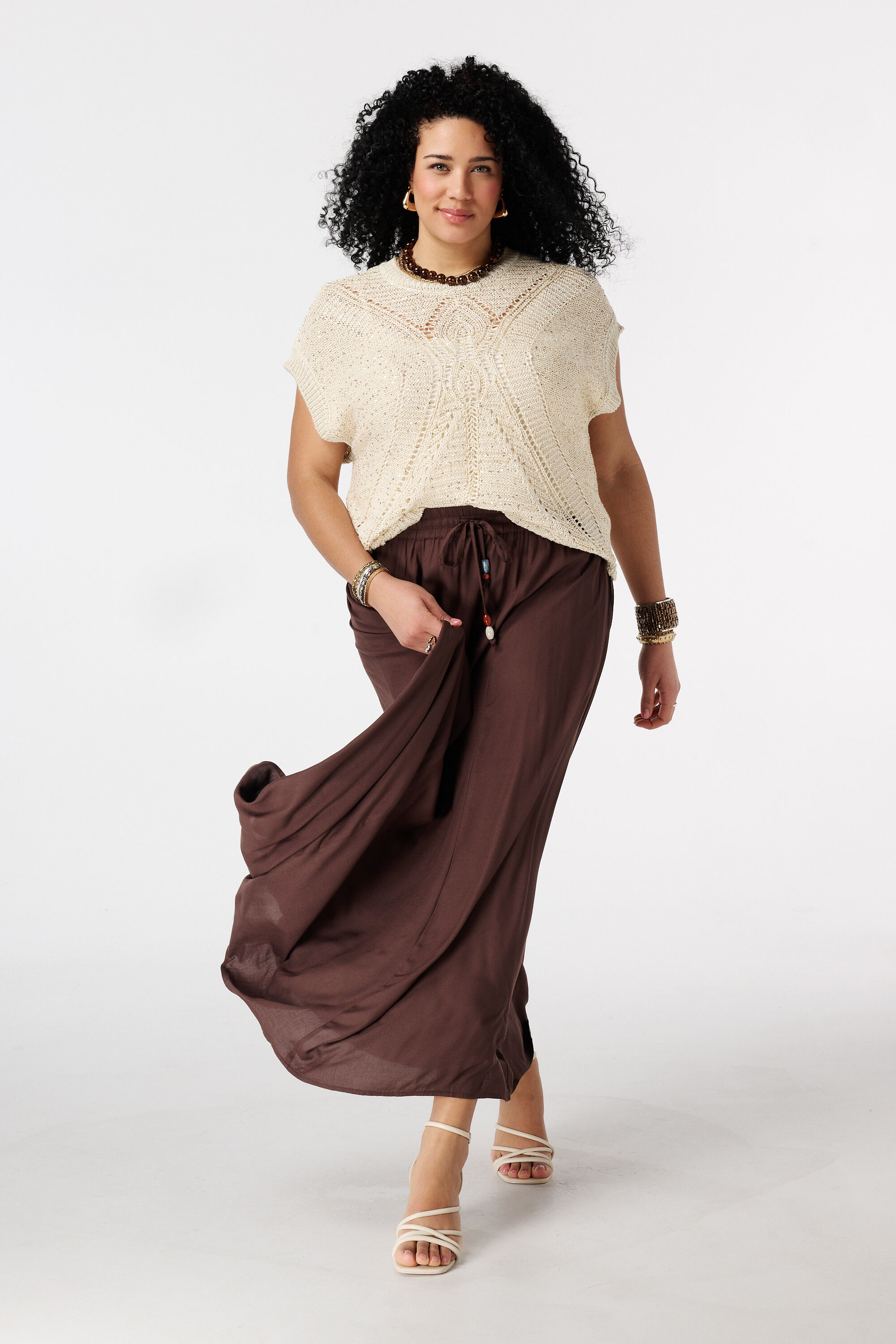 Maxirock mit elastischem Bund image number 0