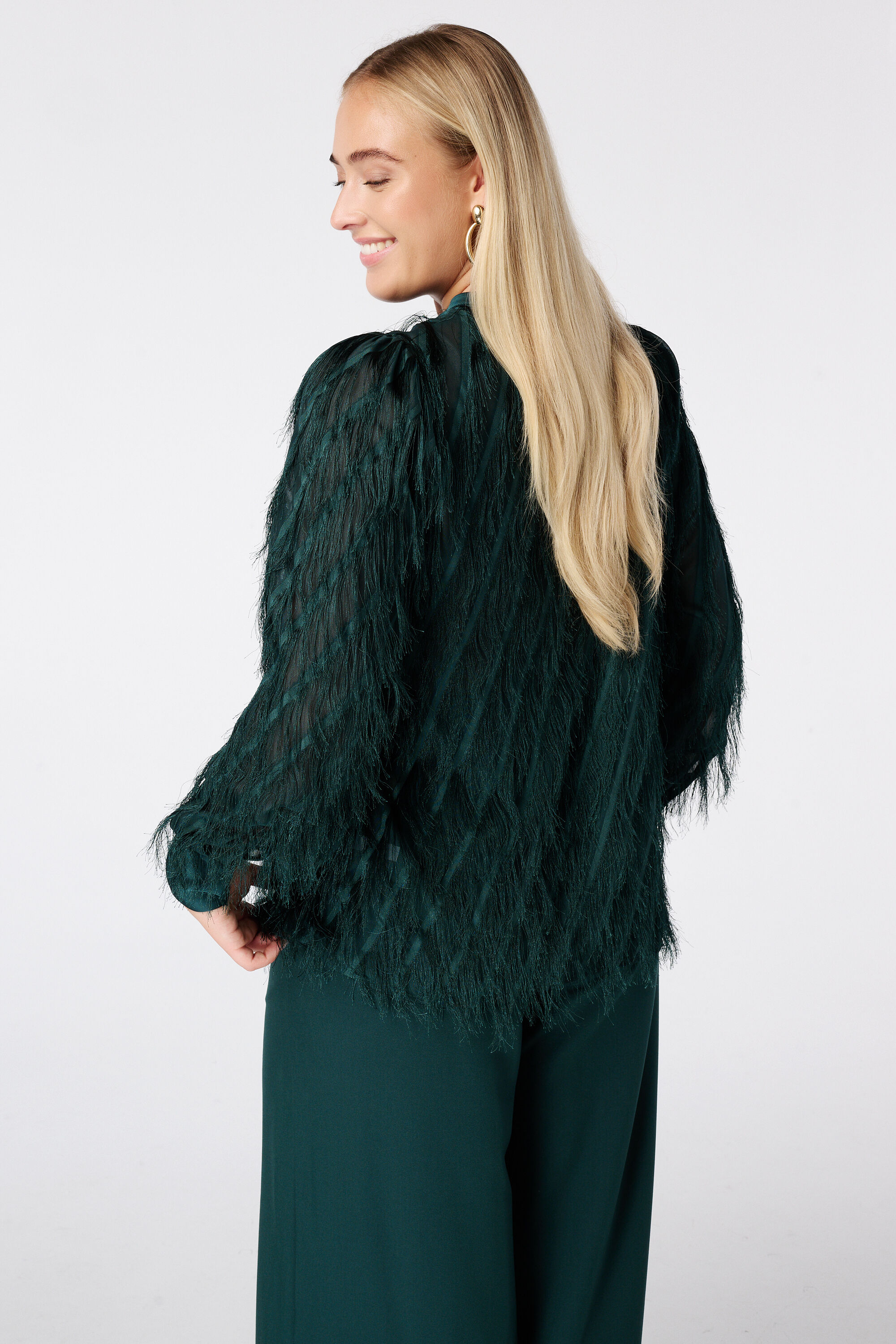 Bluse mit Rundhalsausschnitt image number 3