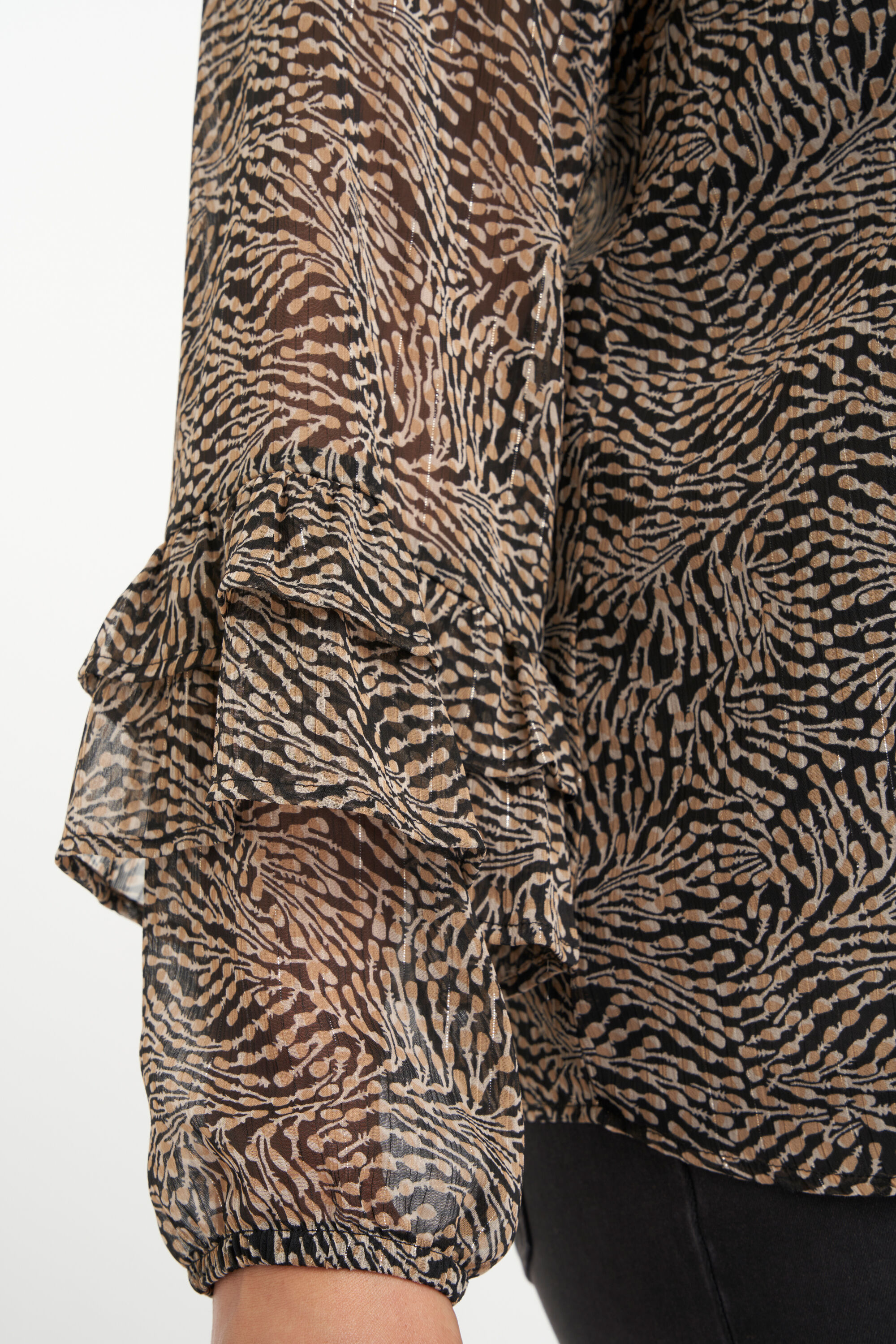 Bluse mit Print image number 5