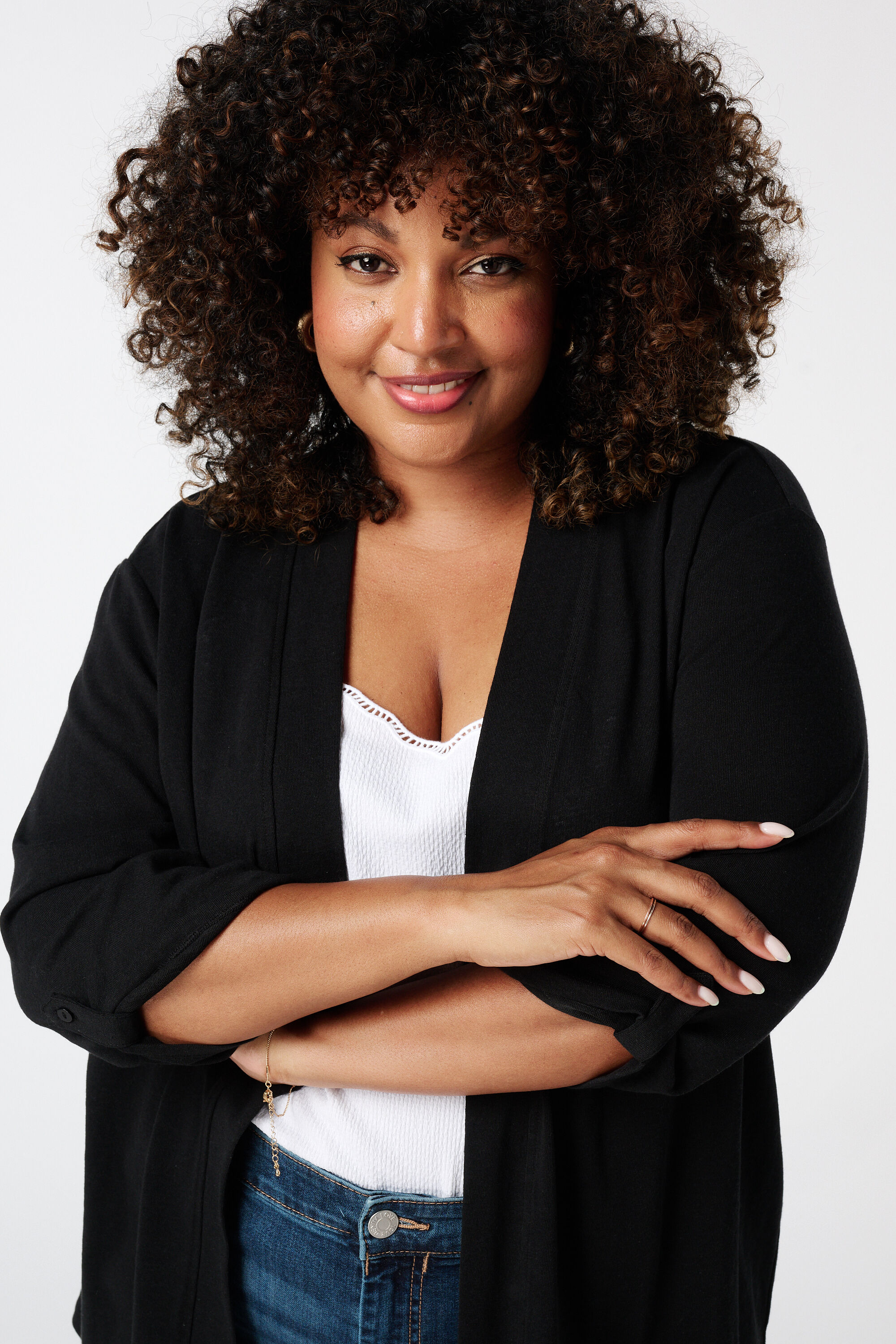 Cardigan mit Dreiviertel&auml;rmeln image number 4