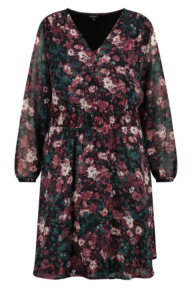 Kleid mit Blumen-Print  image number 2