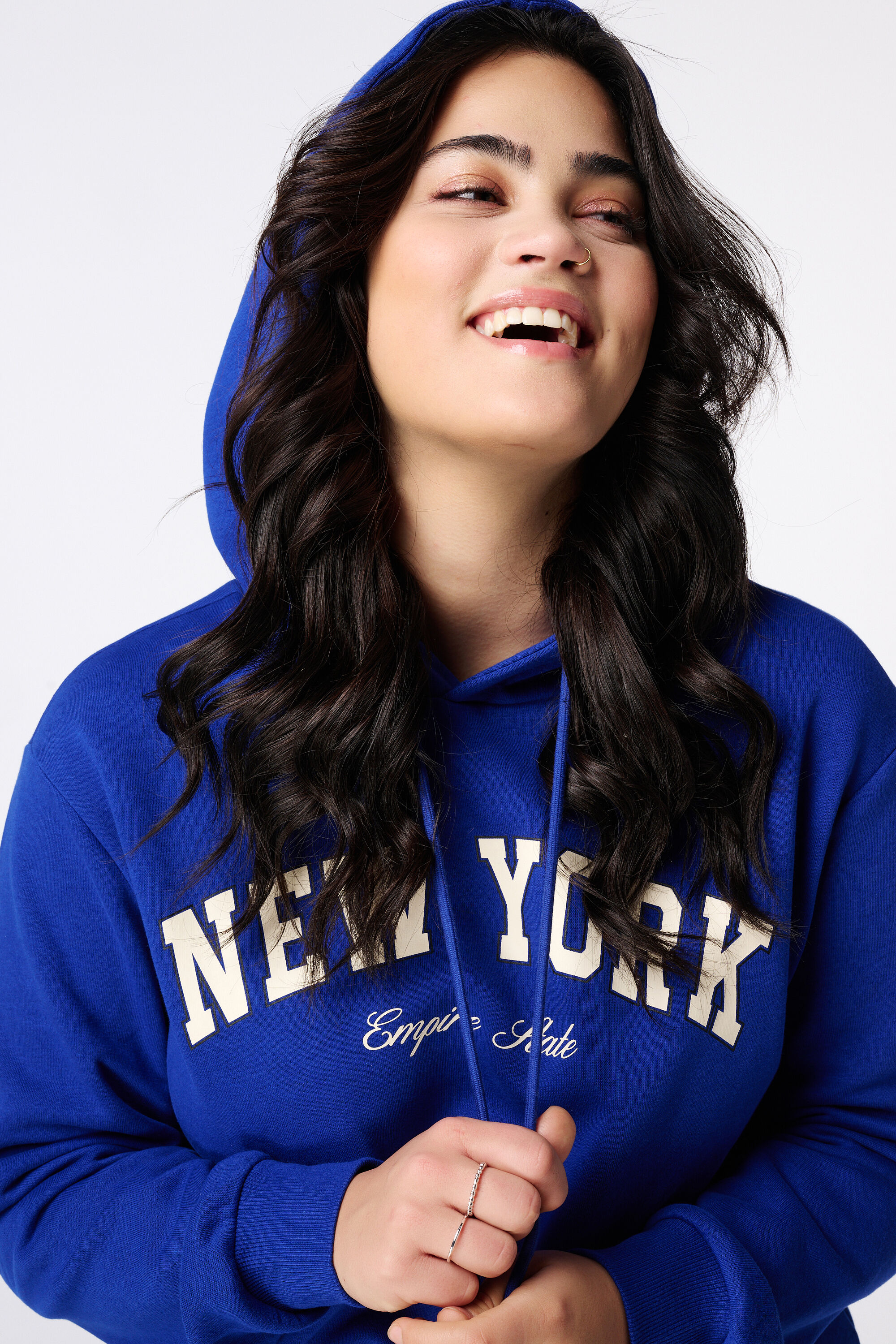 Hoodie mit Text image number 4