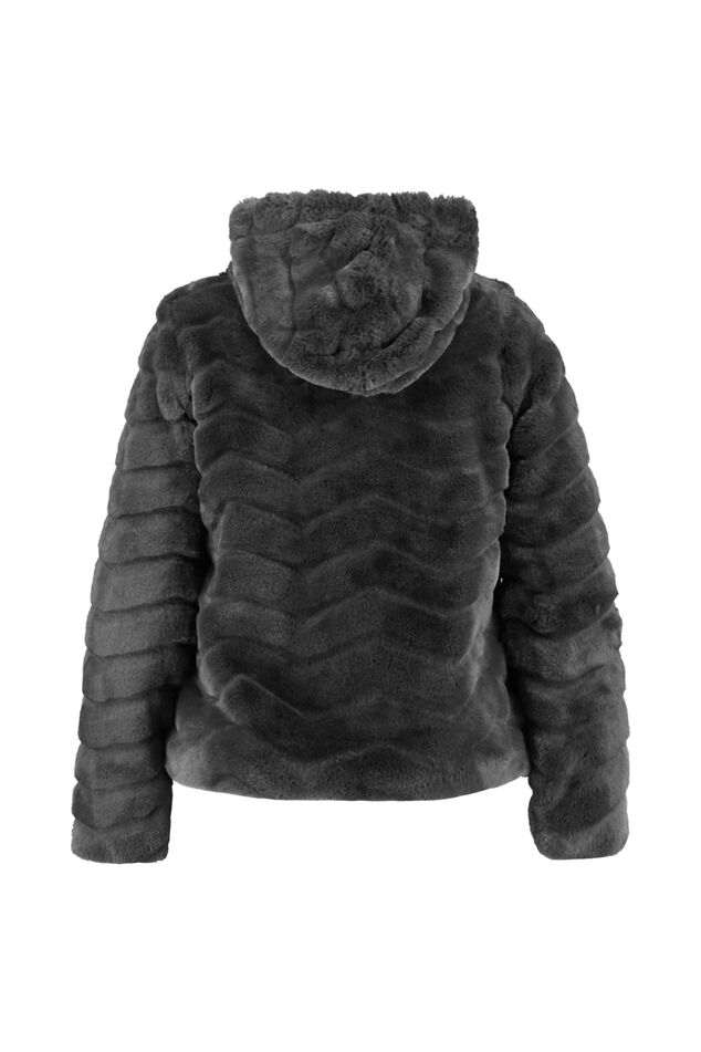 Mantel aus Kunstpelz image number 3