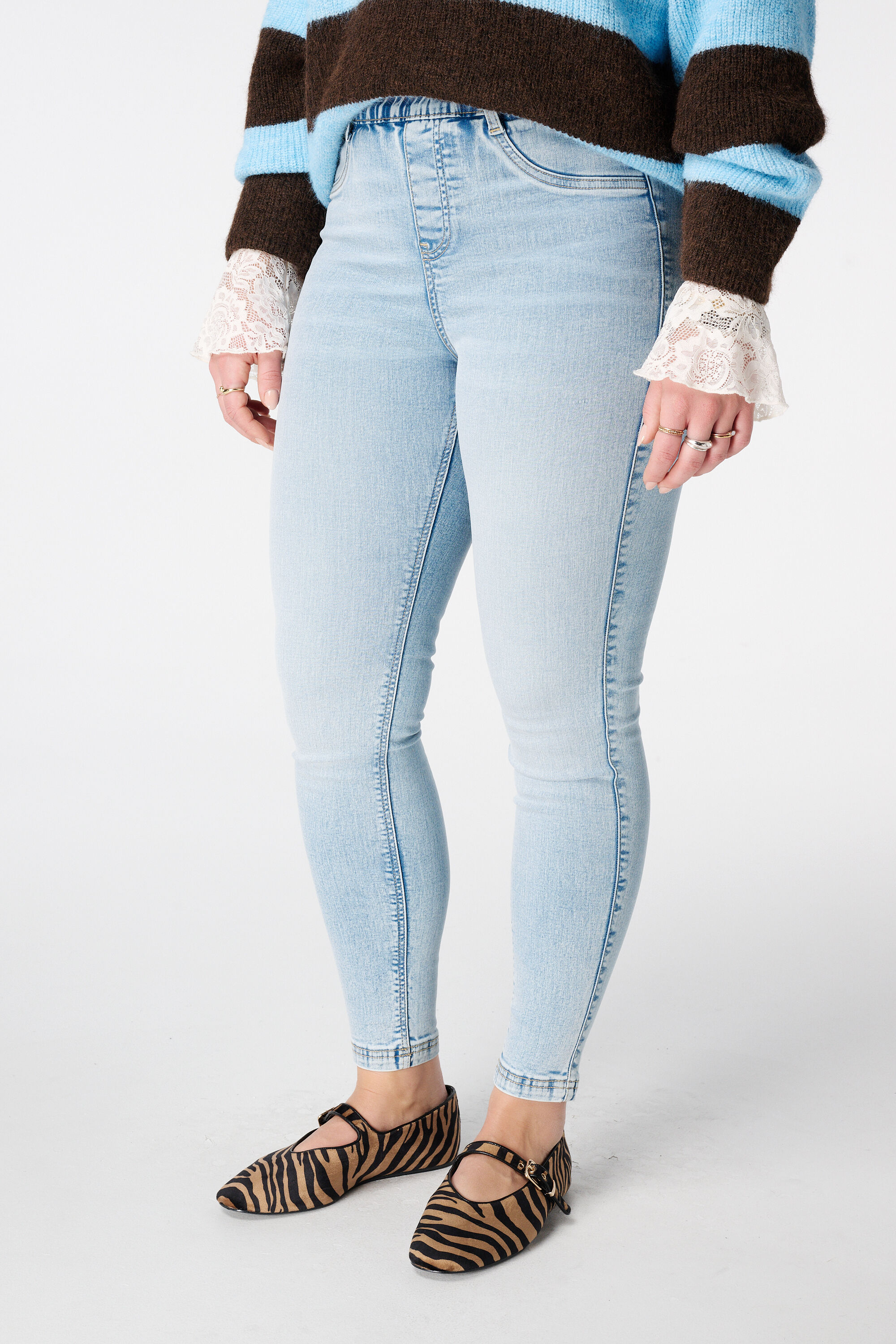 Tregging im Denim-Look image number 5