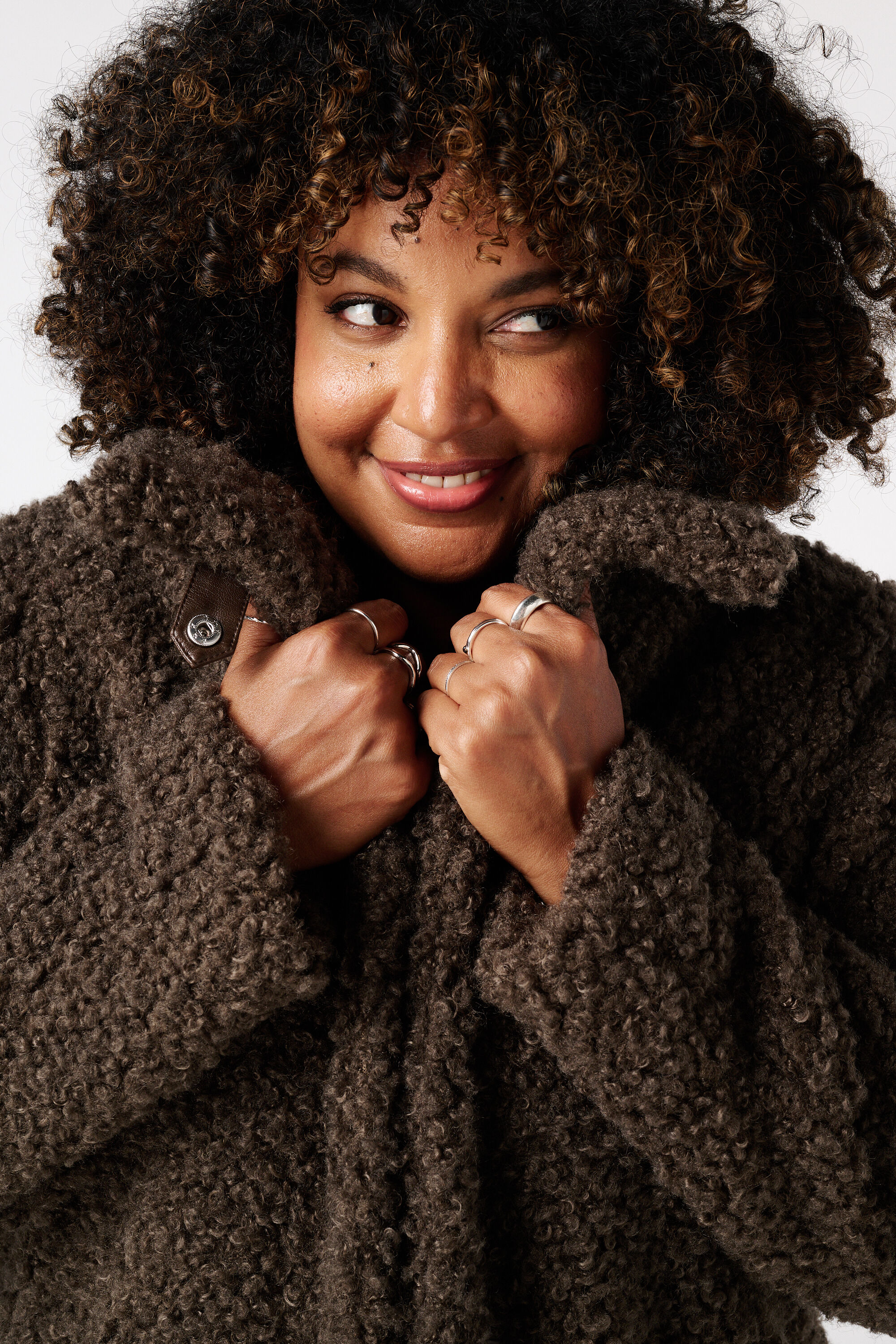 Weiche Jacke mit Druckkn&ouml;pfen image number 4