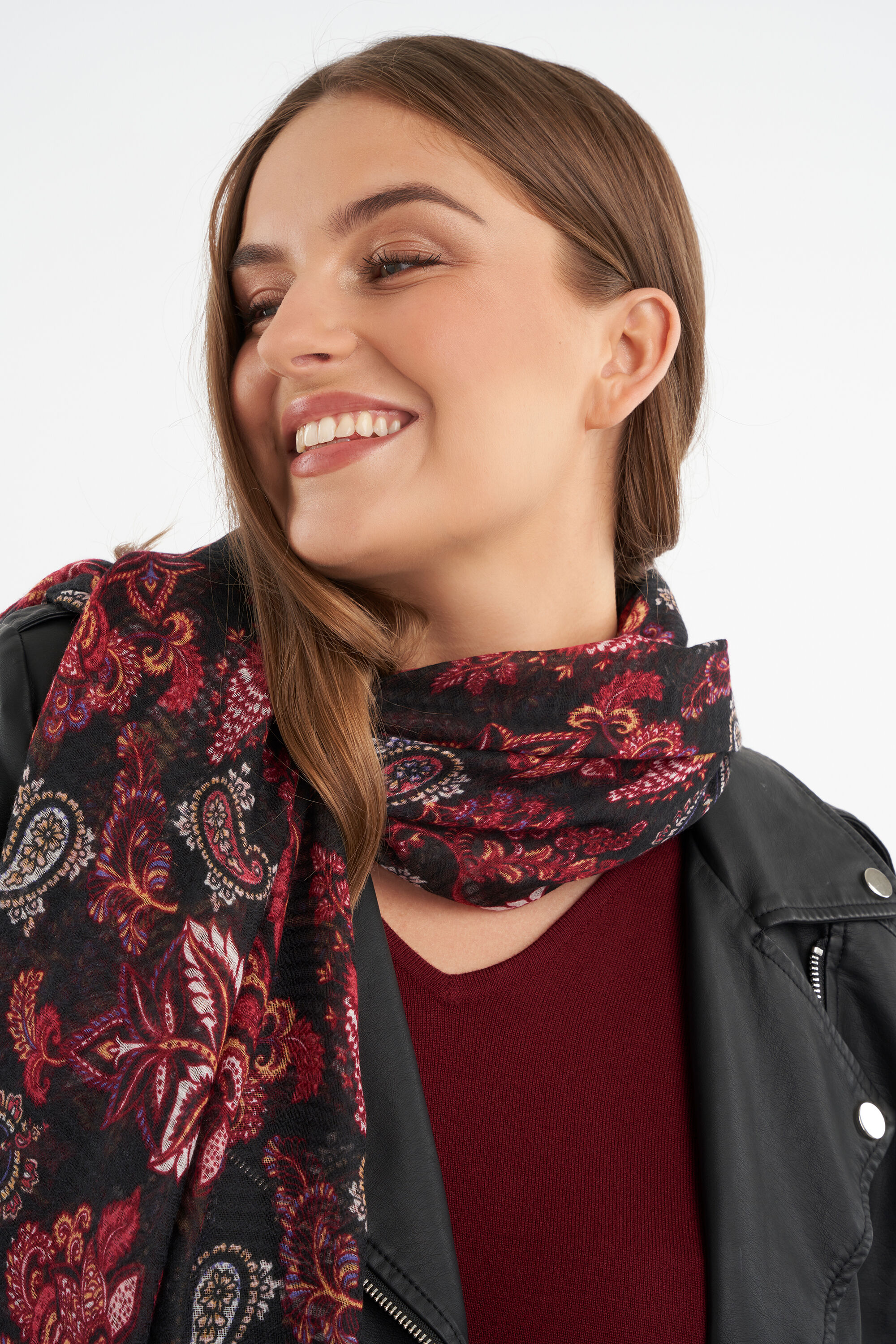 Schal mit Print  image number 2