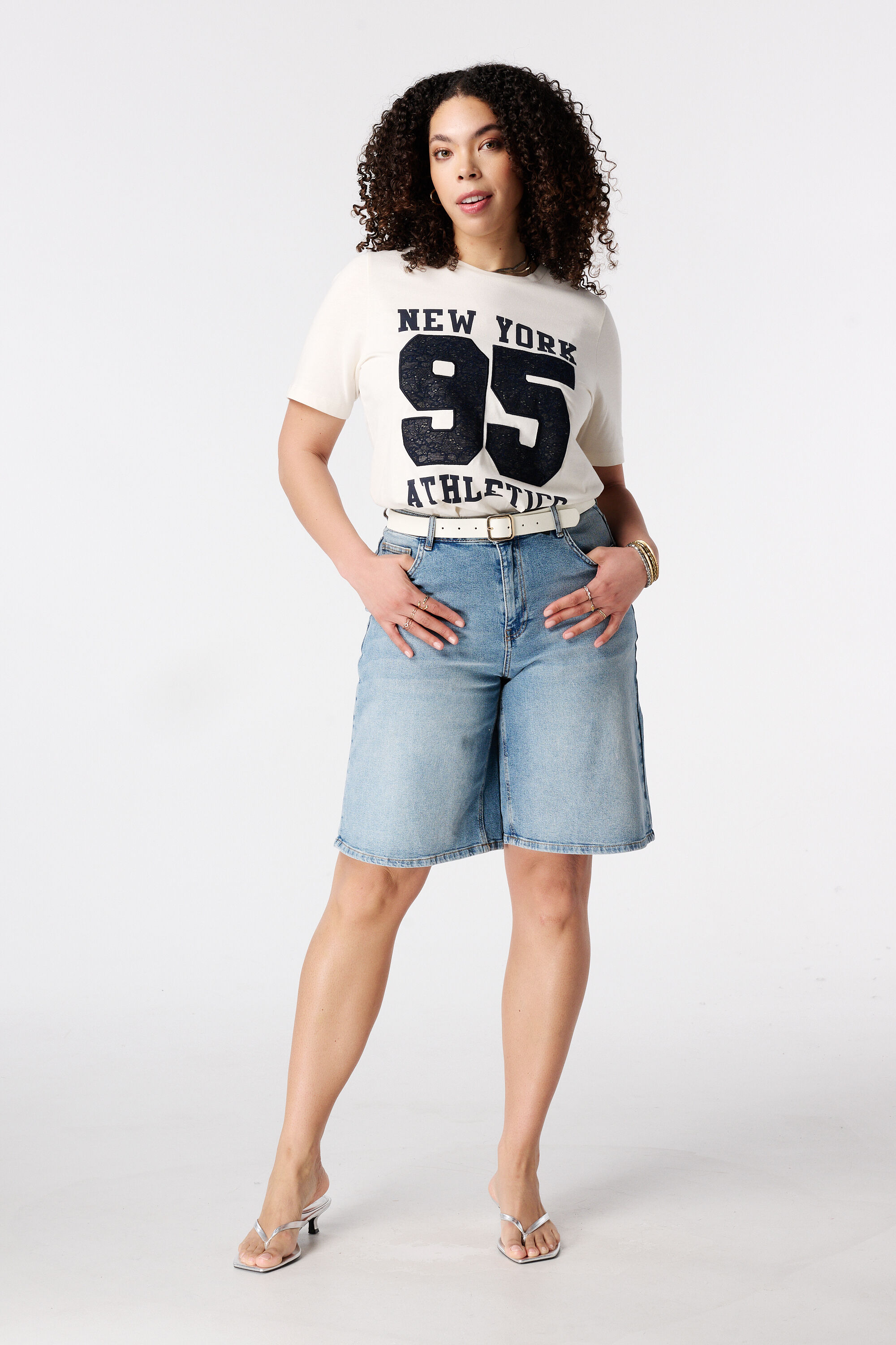 Denim Jort mit Taschen image number 0