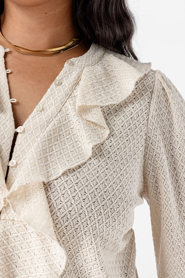 Bluse mit Rüschen image number 4