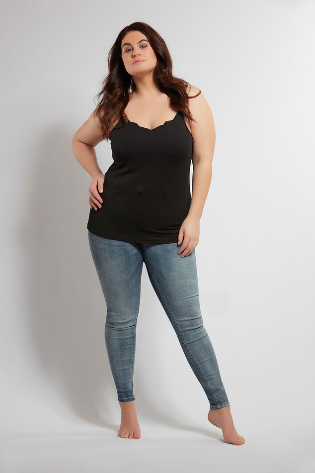 Top mit Spaghetti-Trägern image number 3