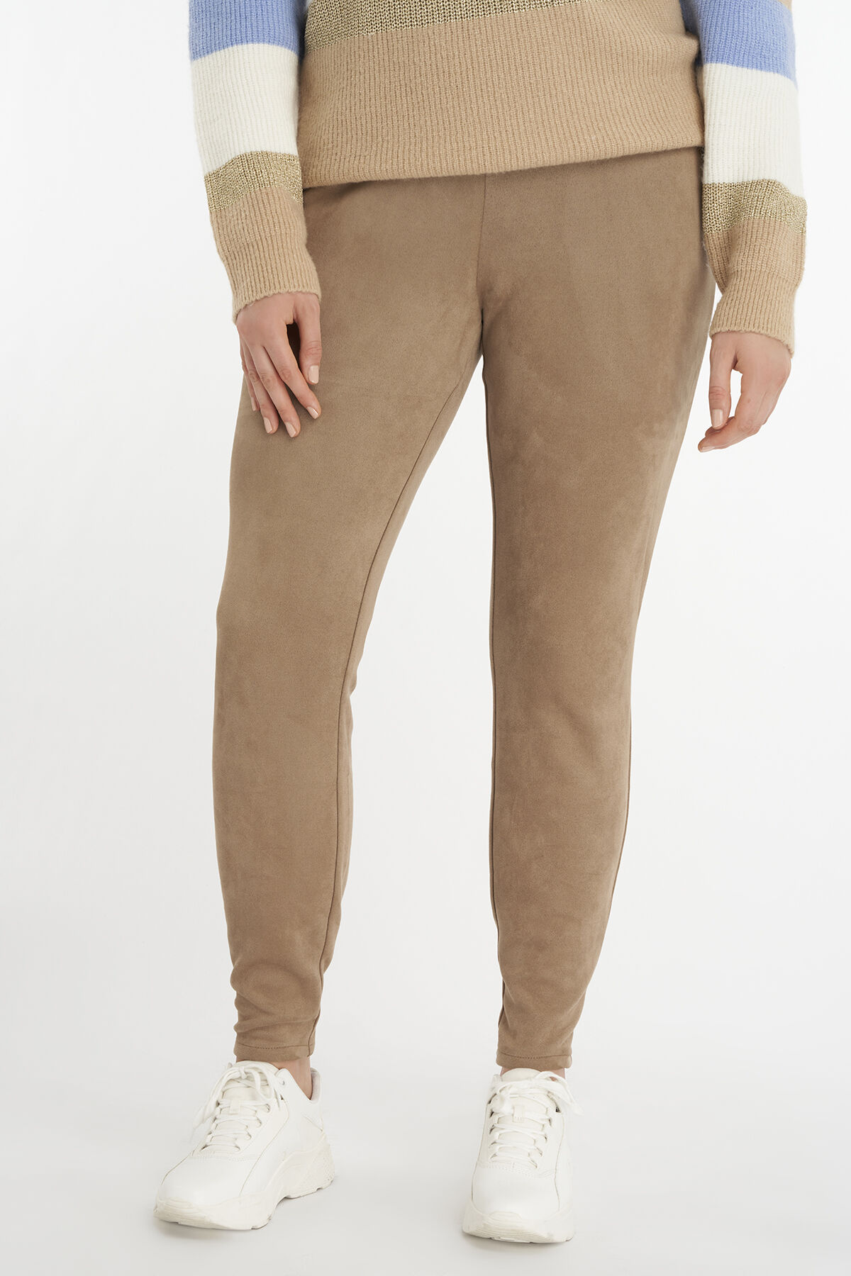 Wildlederimitat-Leggings image number 4