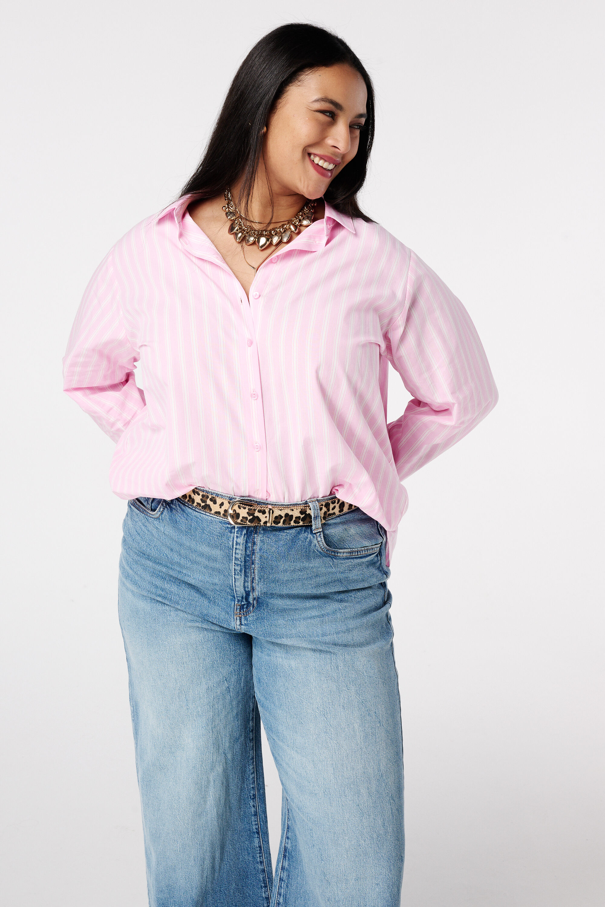 G&uuml;rtel mit Animal-Print