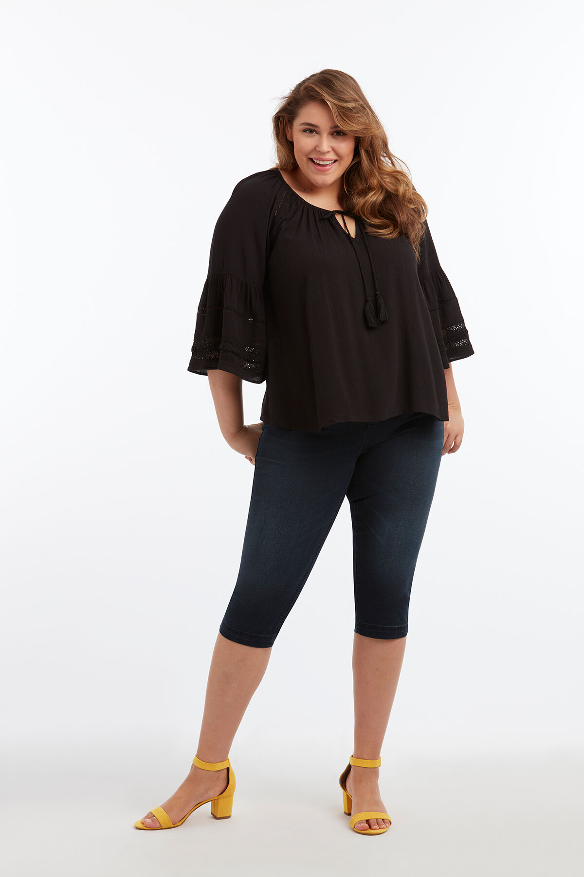 Bluse mit Bell-Sleeves image number 3