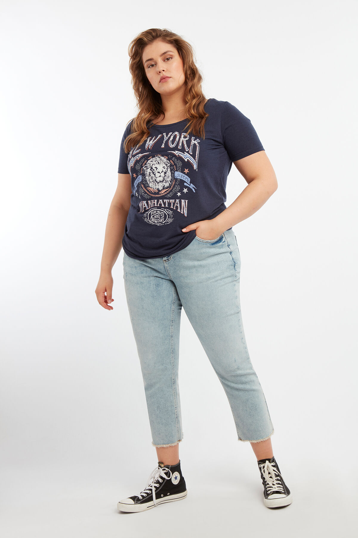 T-Shirt mit Print image number 3