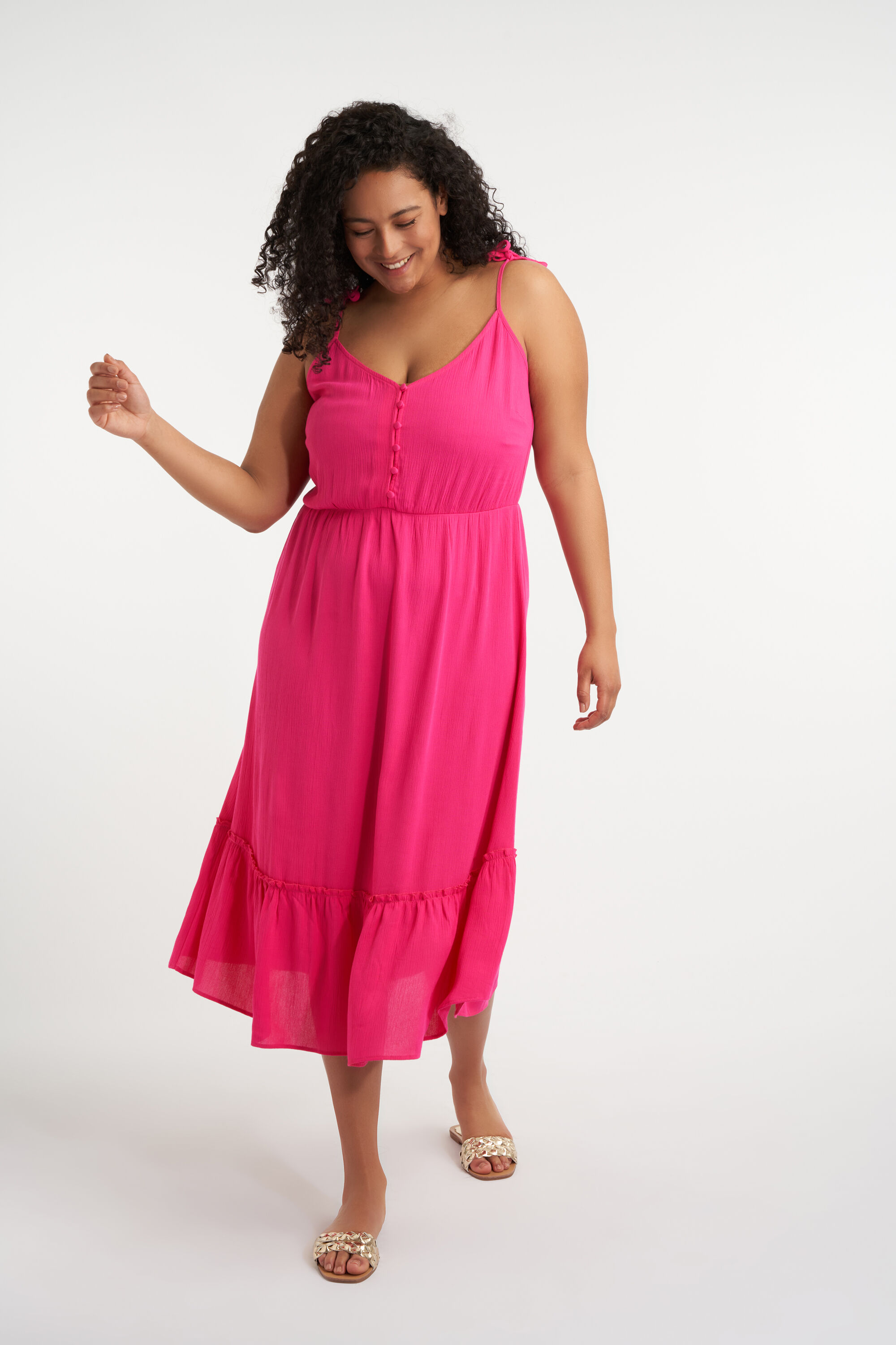 Midikleid mit Tr&auml;gern  image number 4