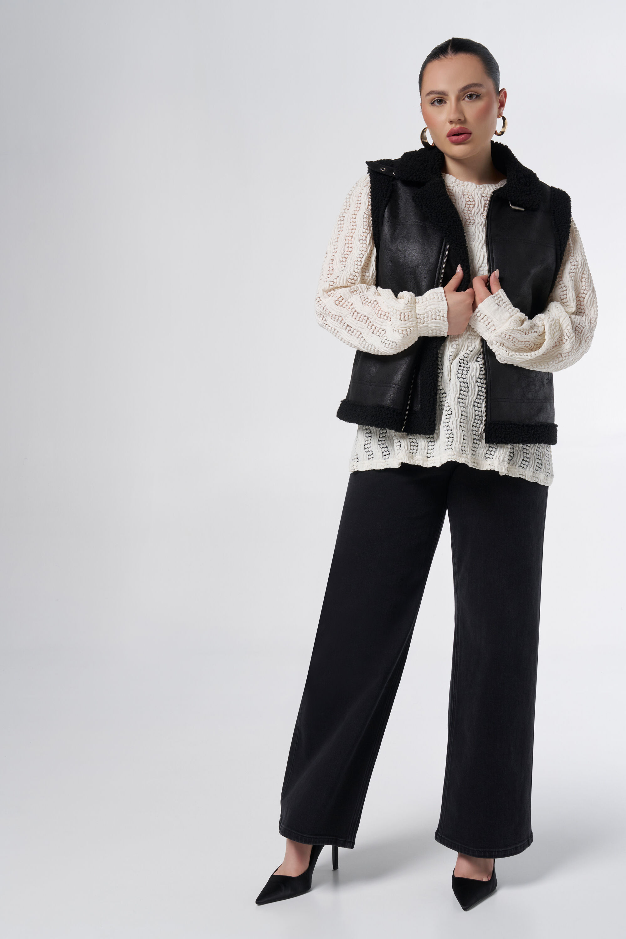 Kunstleder-Weste image number 5