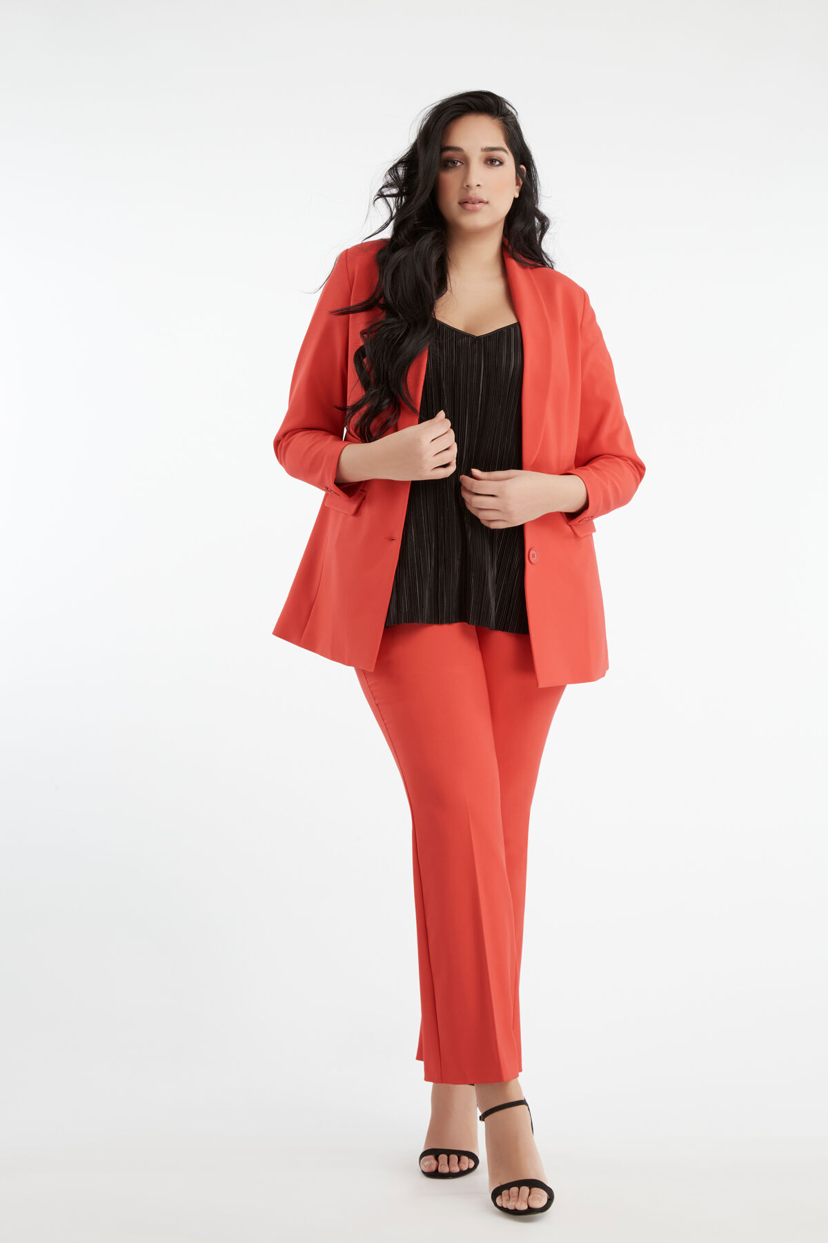 Langer Blazer mit Polygiene image number 3