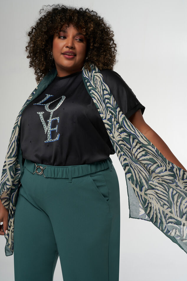 Schal mit Print  image number 0