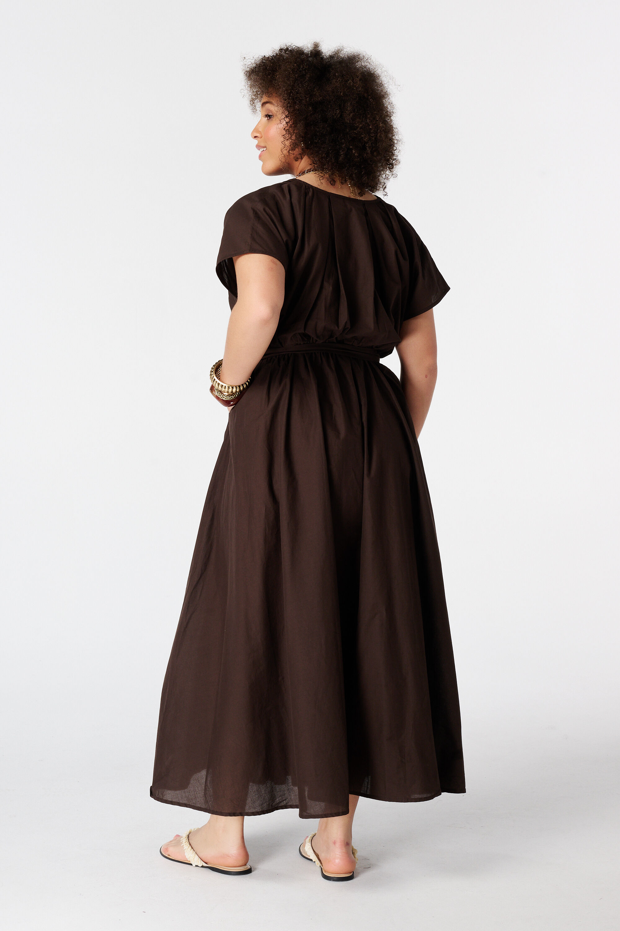 Maxikleid mit G&uuml;rtel image number 3