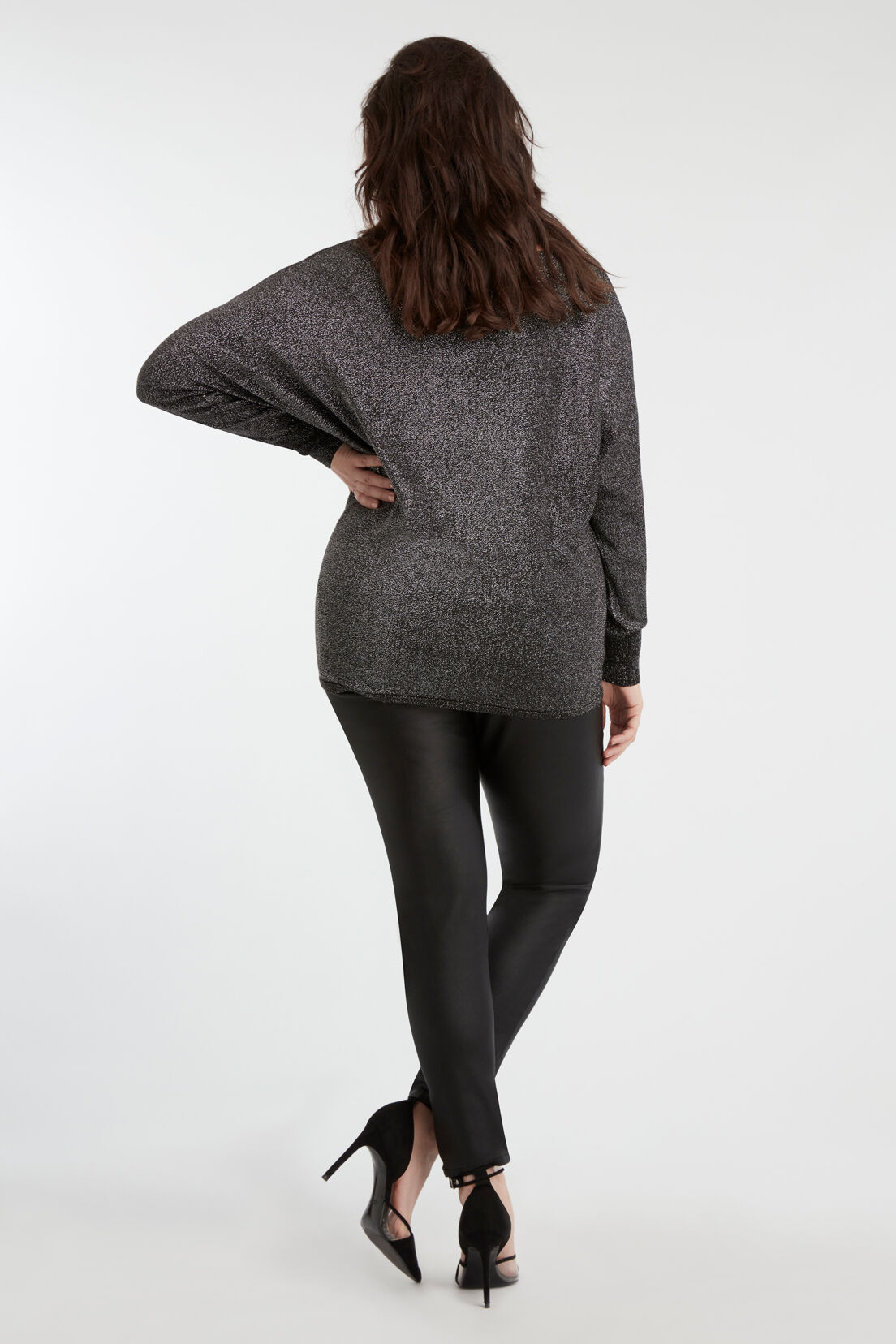 Lurex-Pullover  image number 4