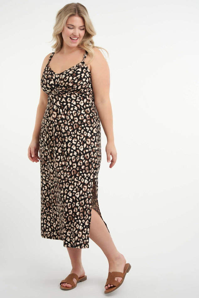 Kleid mit Smockdetail image number 0