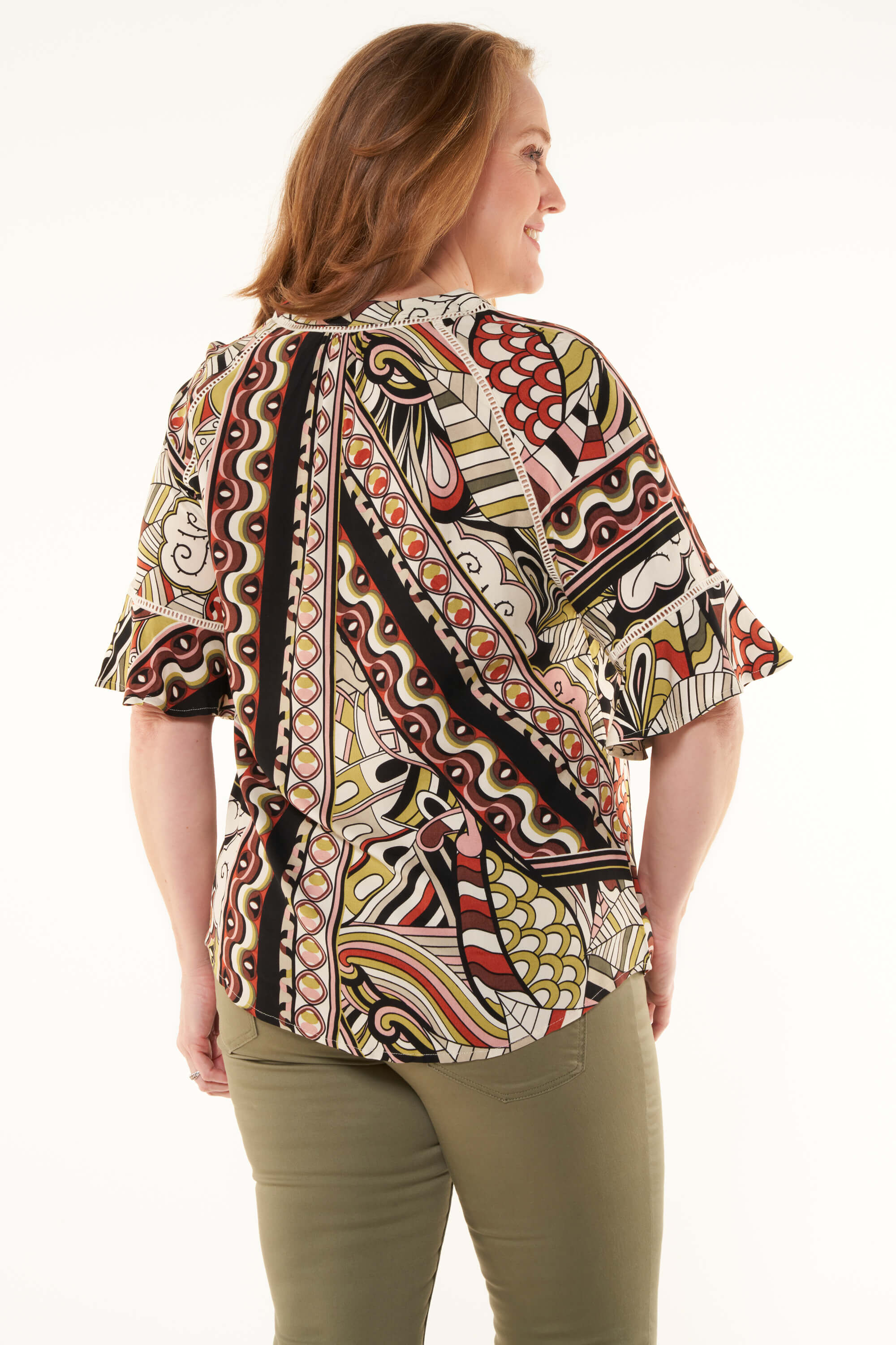 Bluse mit gestickten Details  image number 3