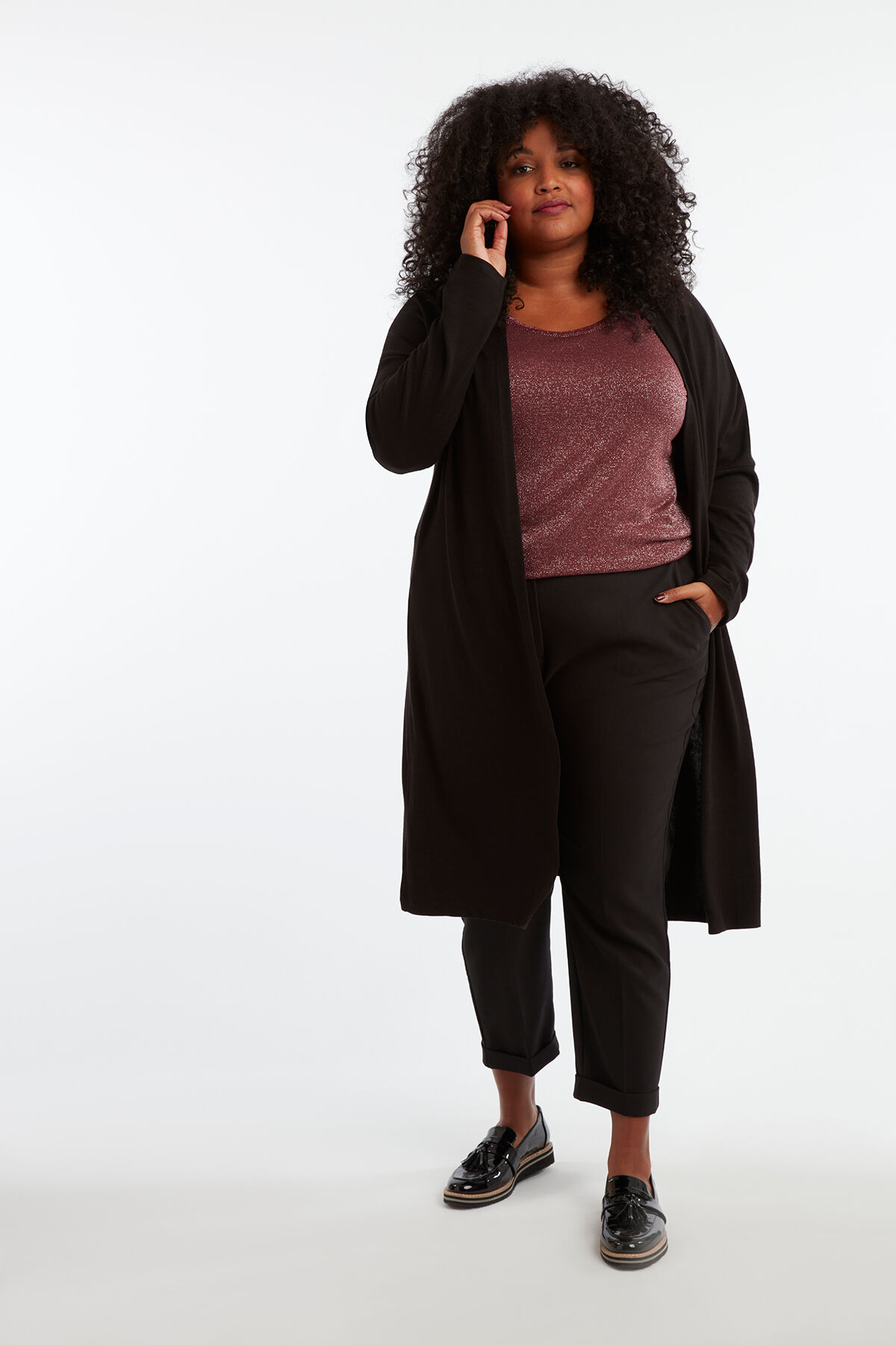 Langer Cardigan image number 0