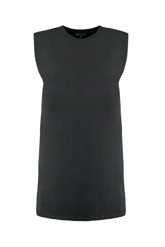 Kleid mit Schulterdetail image number 2