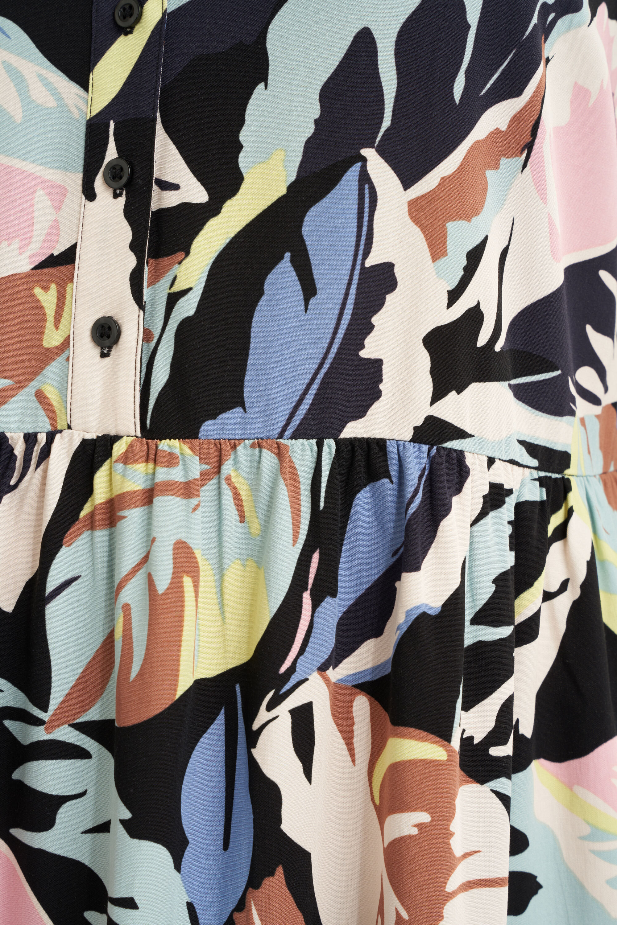 A-Figur-Kleid mit Print  image number 5