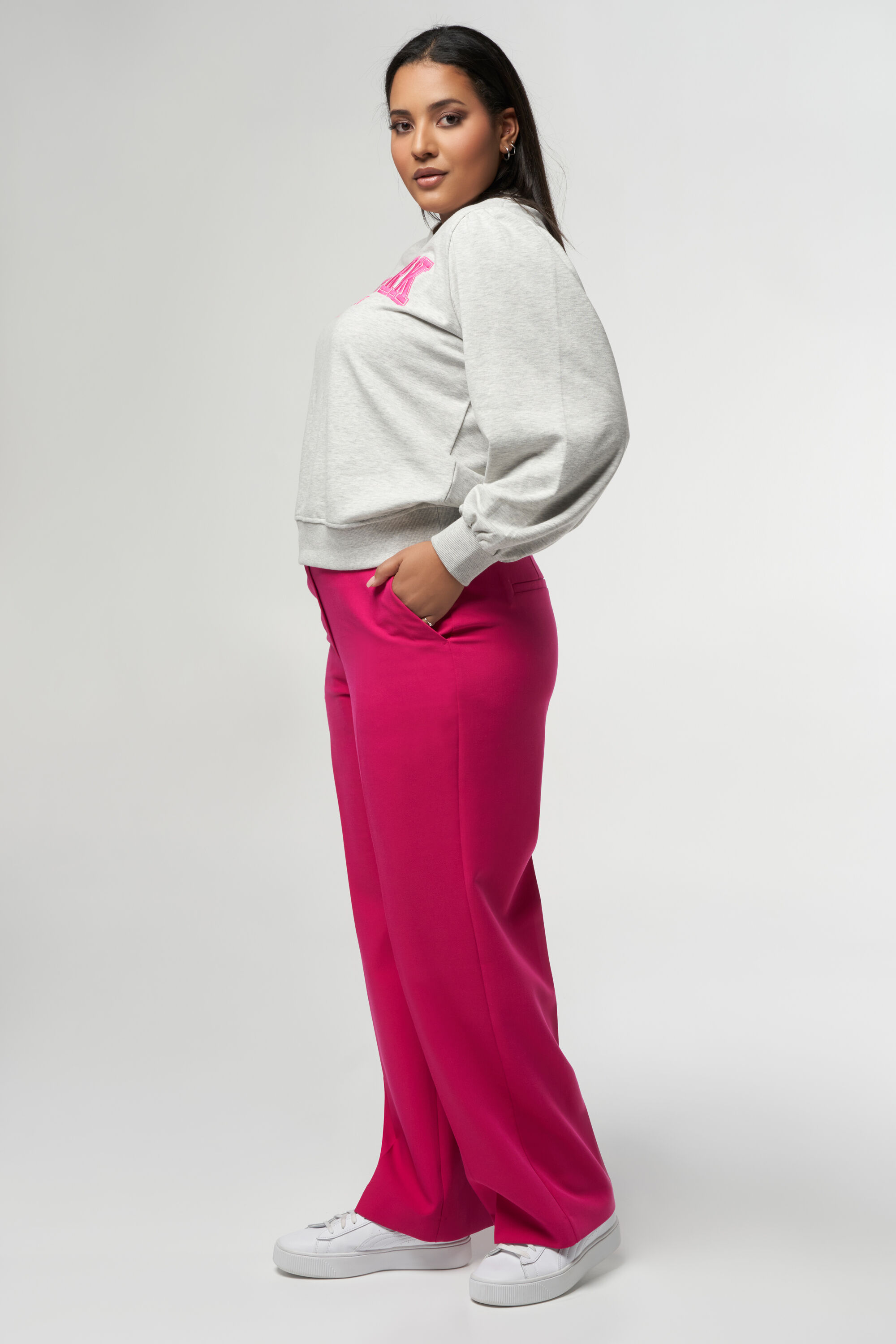 Pullover mit &bdquo;NEW YORK&ldquo; Text-Print  image number 6