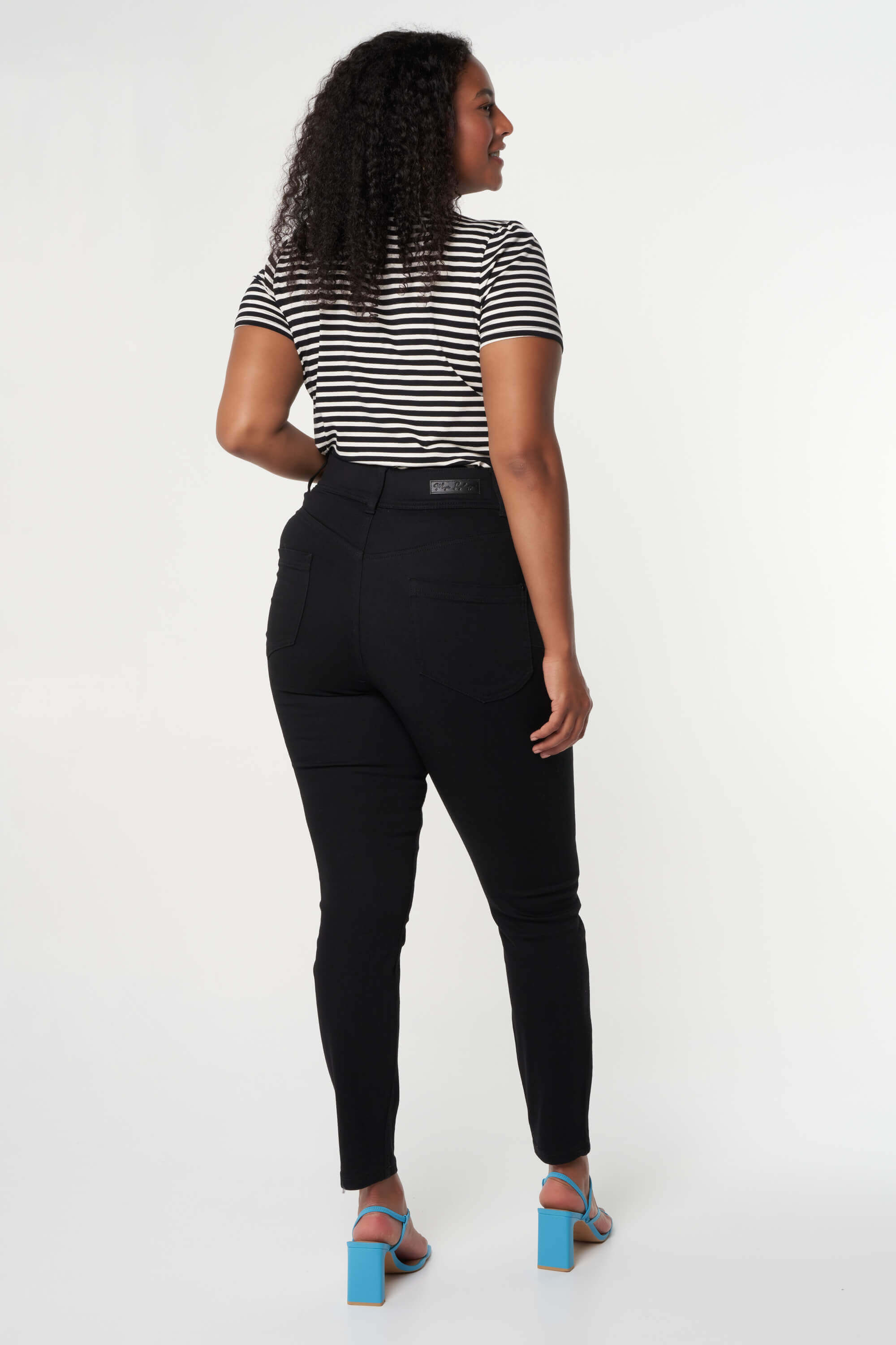 Modellierende Skinny-Leg-Jeans SCULPTS image number 4