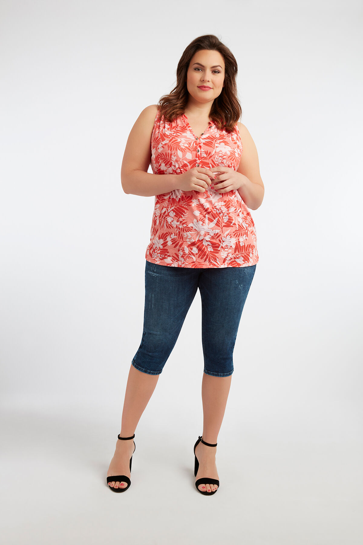 &Auml;rmelloses Top mit Ausbrenner-Effekt image number 4