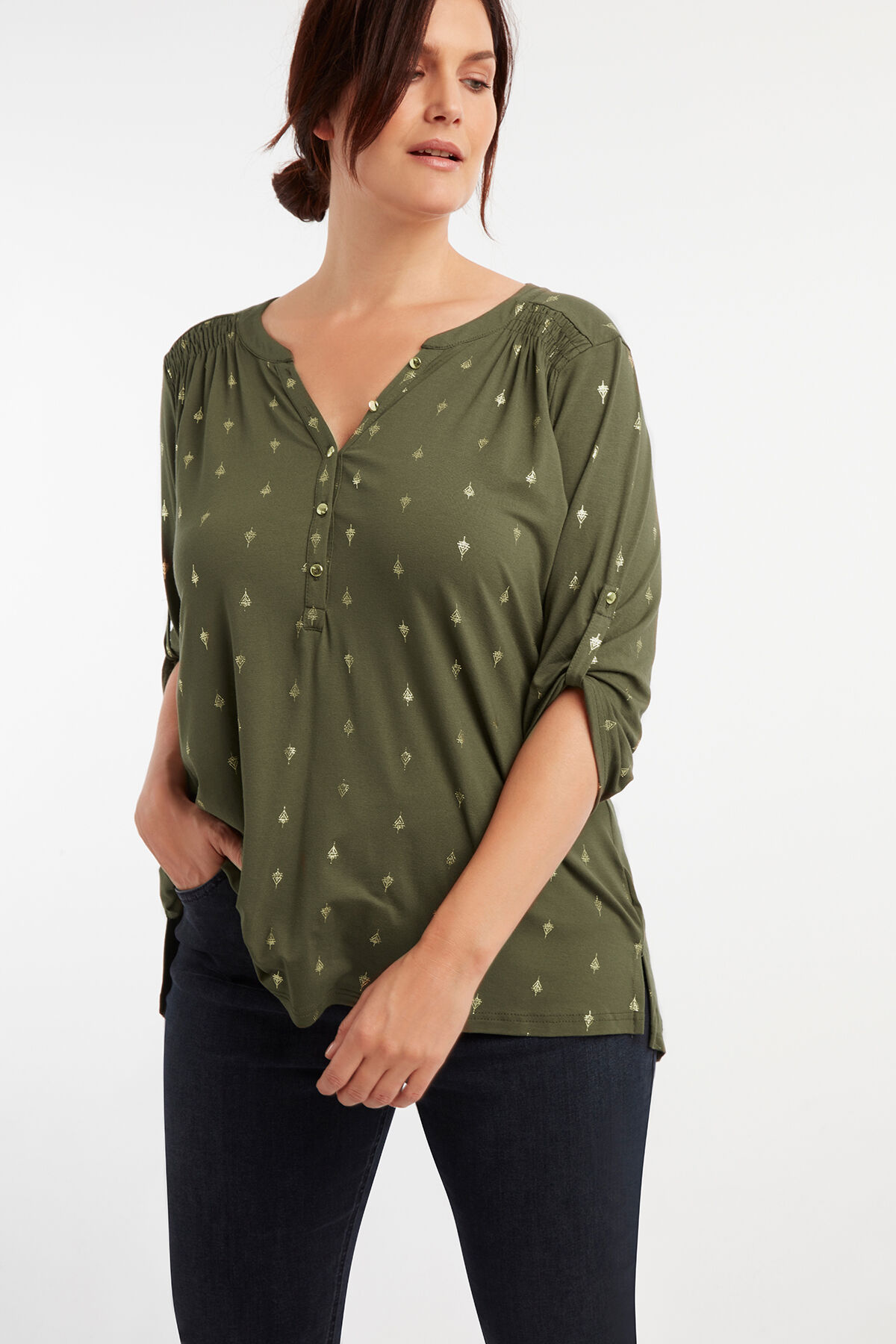 Top mit Folien-Print image number 0