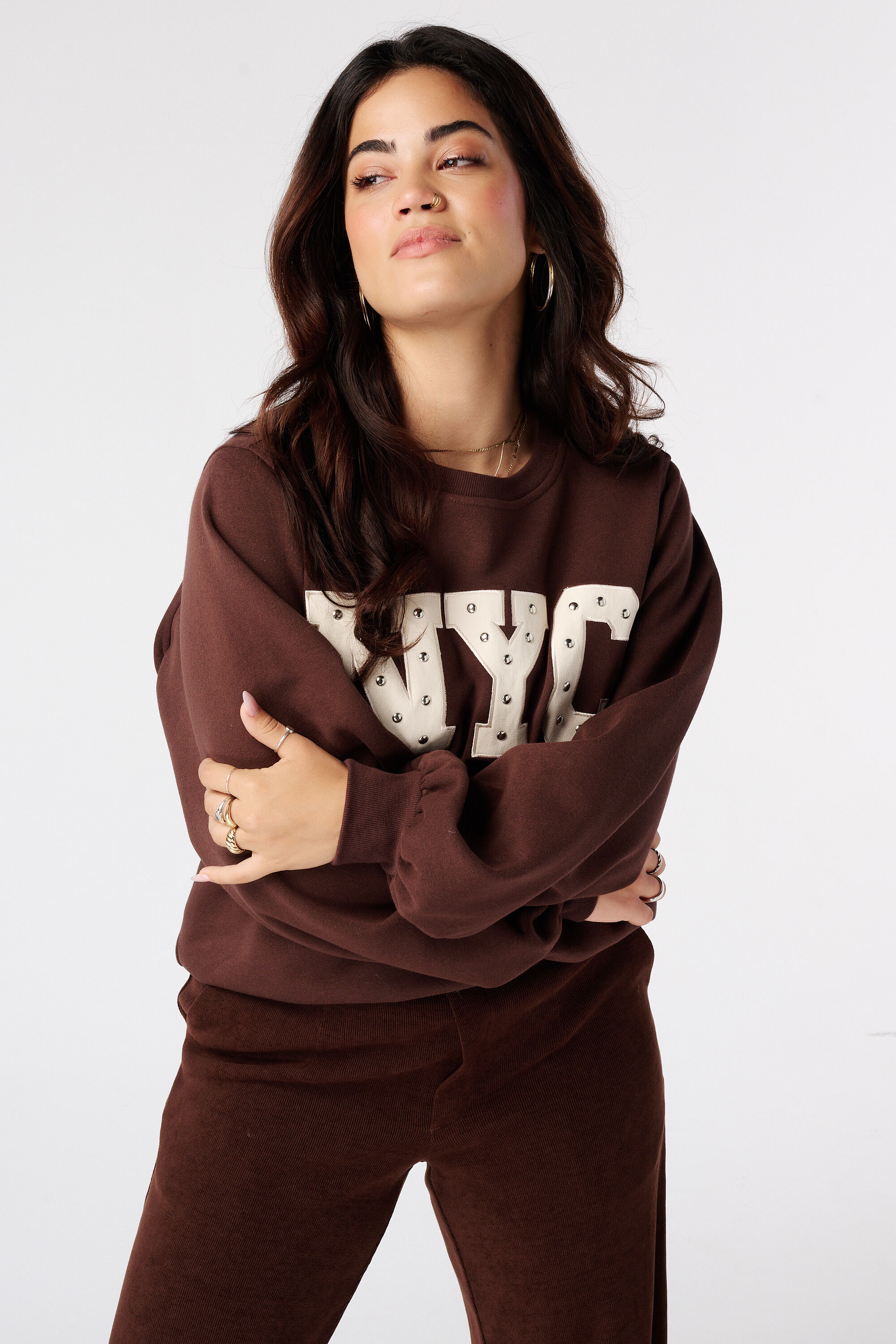 Sweatshirt mit Schriftzug image number 0
