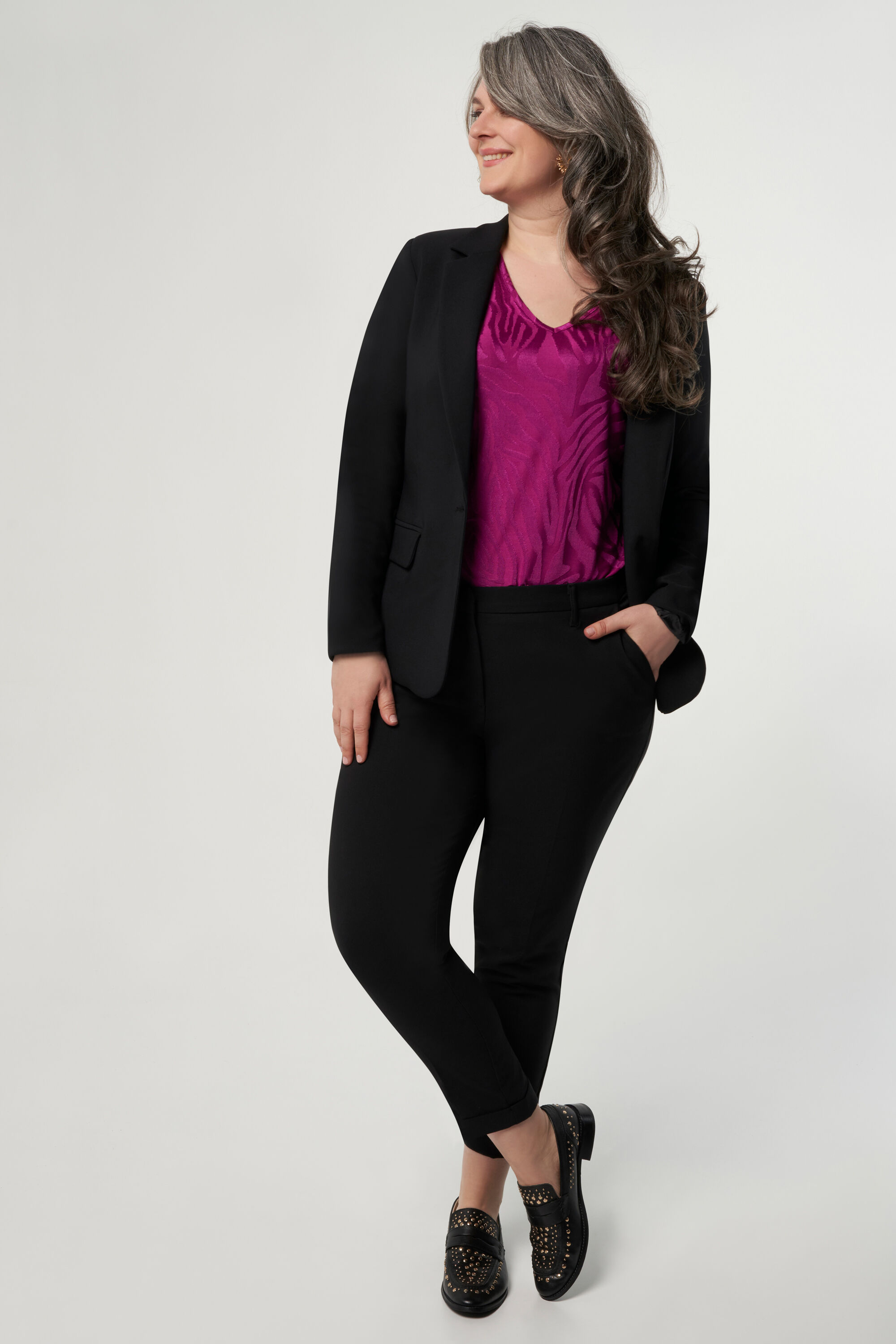 Blazer mit Knopfverschluss image number 5