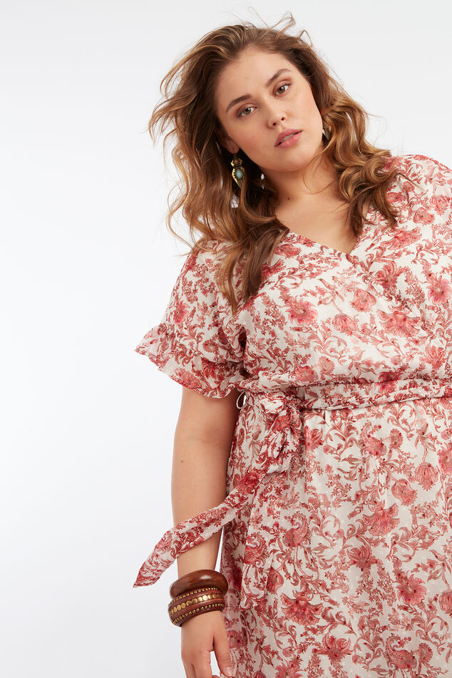 Maxi-Kleid mit floralem Print image number 5