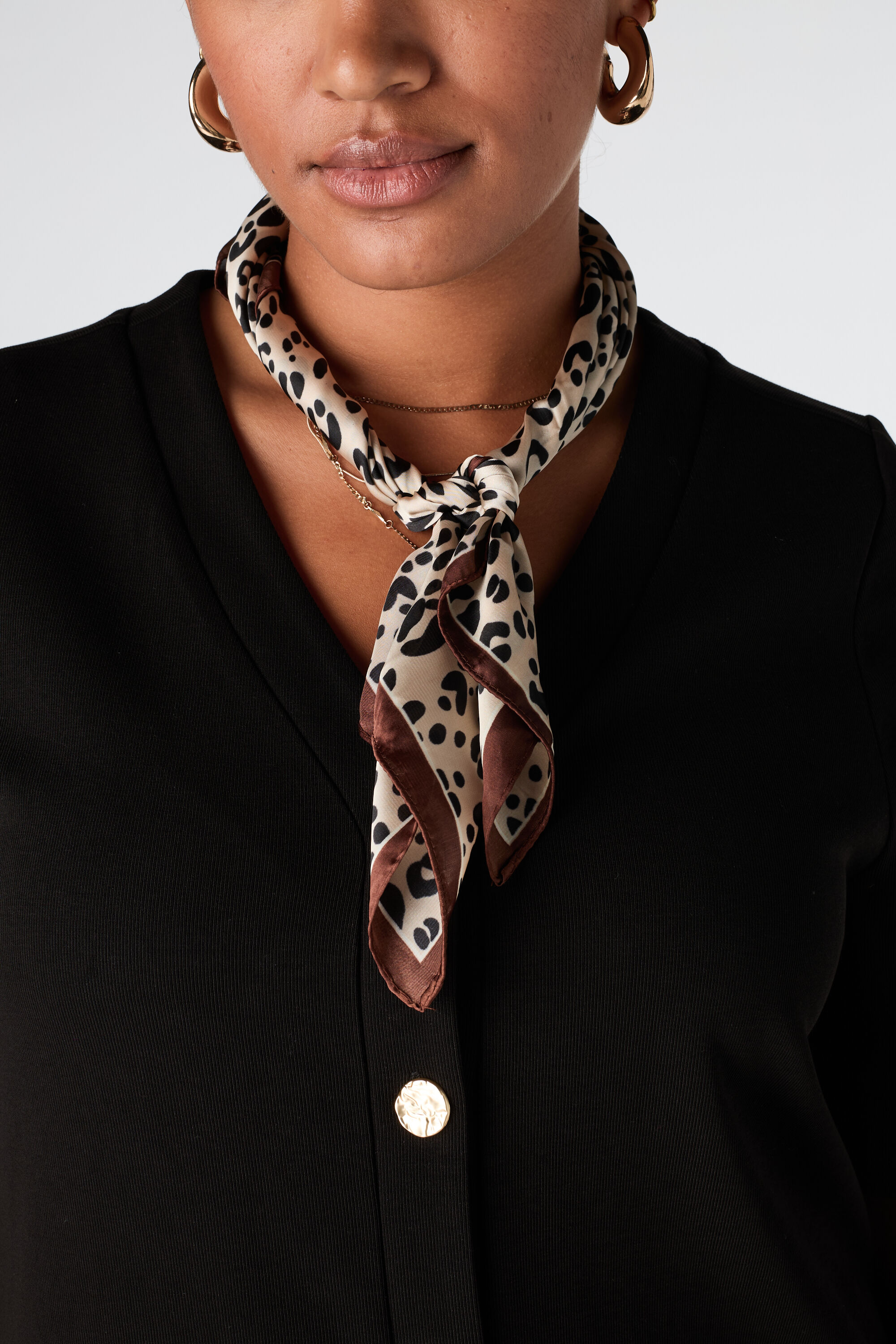Bandana Tuch mit Animal Print image number 1