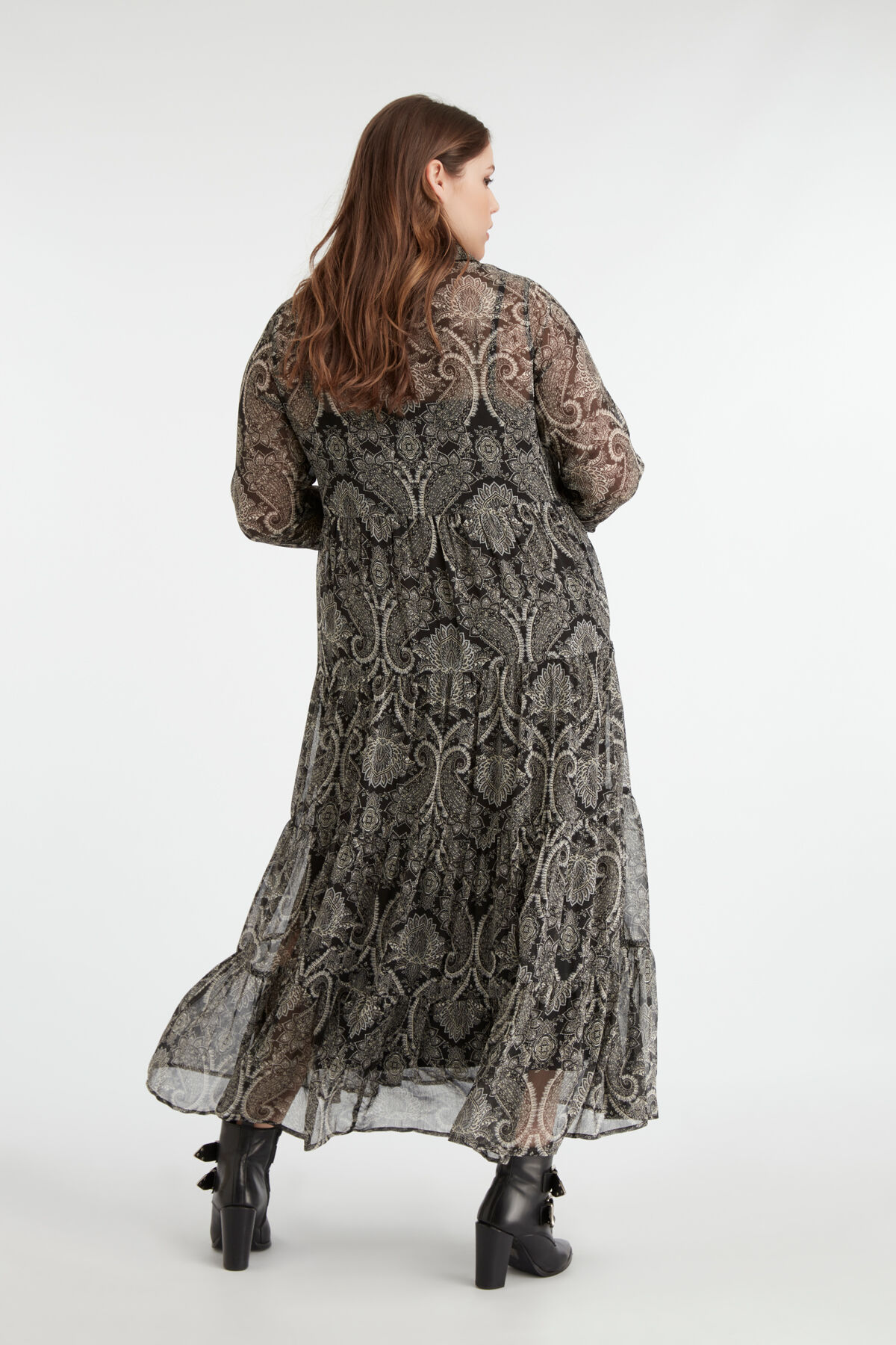 Shirt-Kleid mit Print image number 3