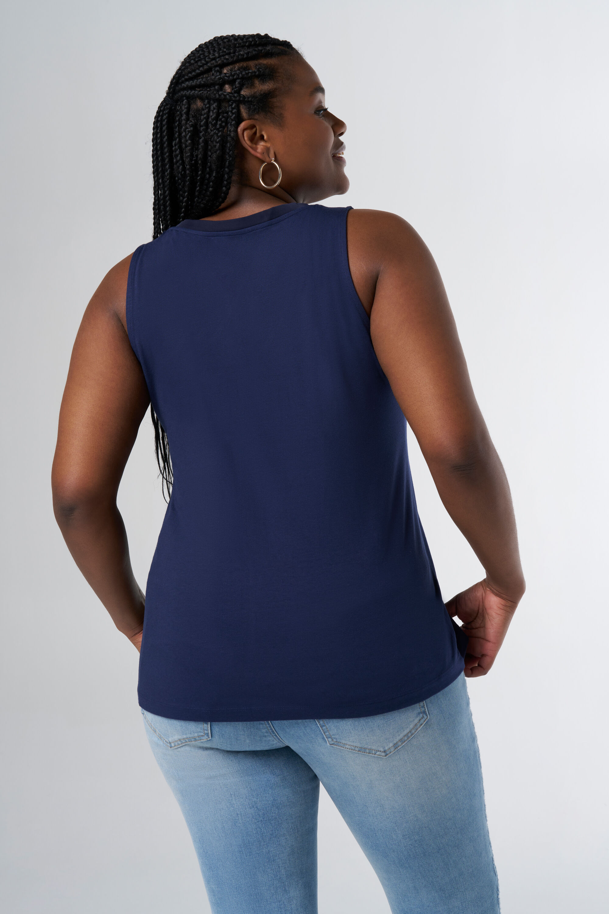 &Auml;rmelloses Top mit V-Ausschnitt image number 3