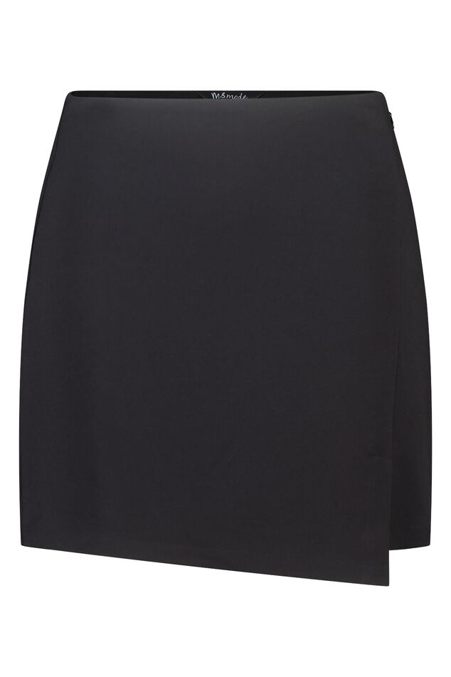 Rock mit Wickeloptik und elastischem Bund image number 1