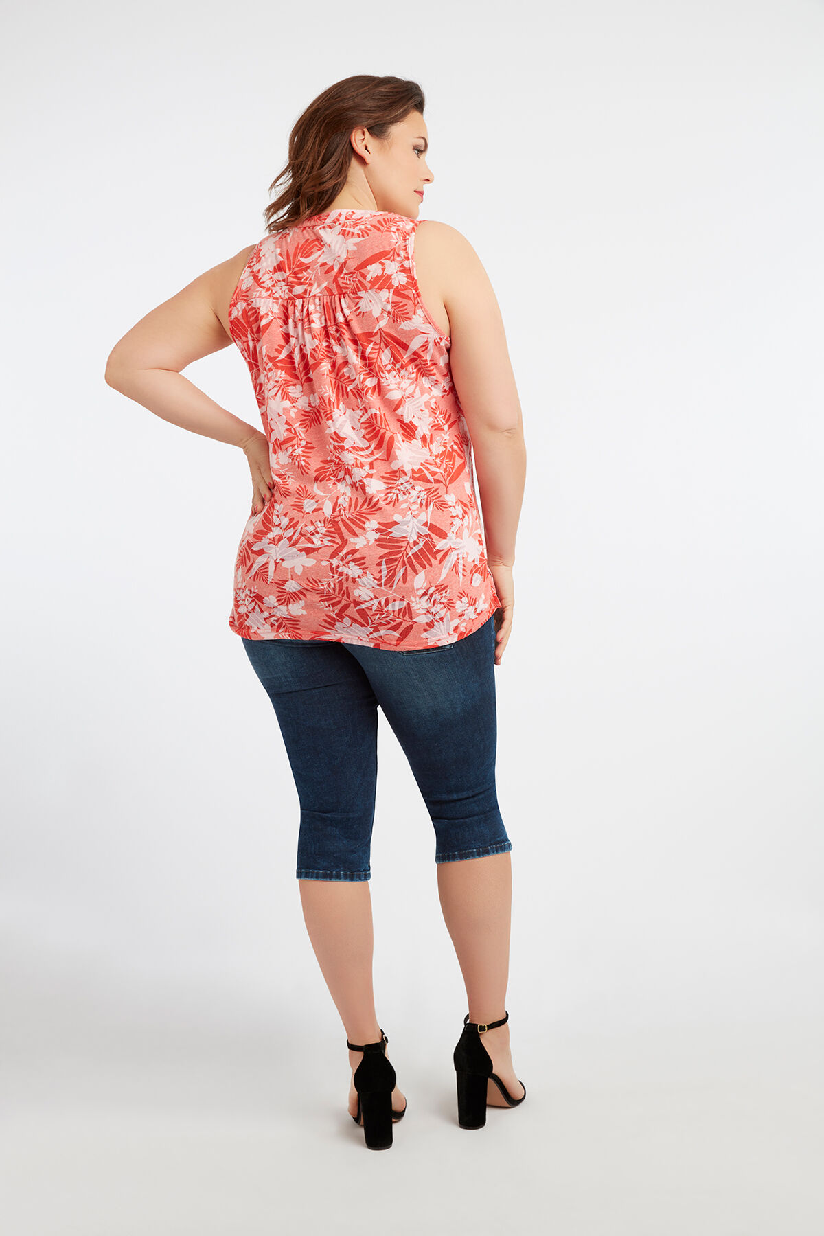 &Auml;rmelloses Top mit Ausbrenner-Effekt image number 5