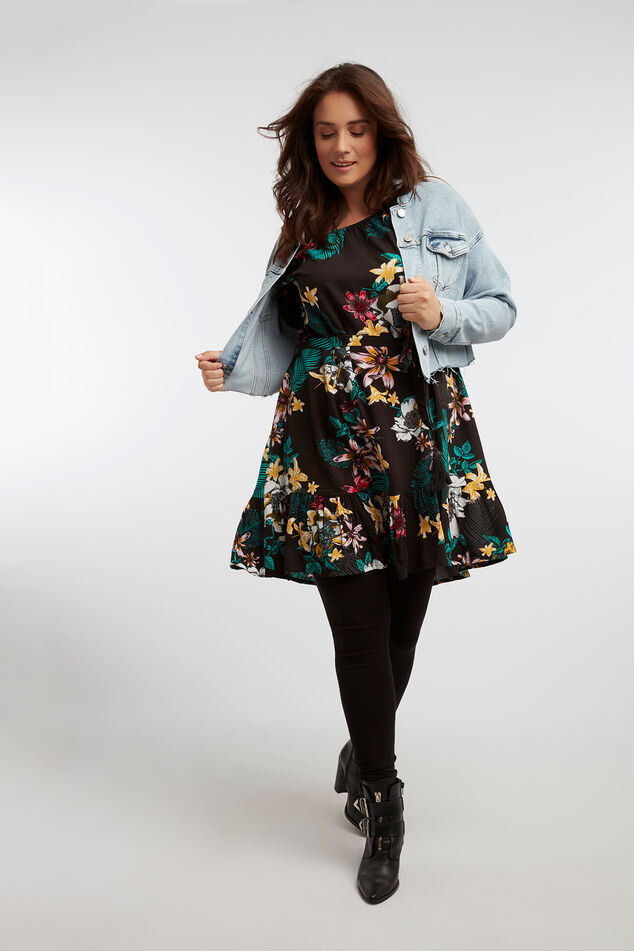 Kurz geschnittene Jeansjacke image number 5