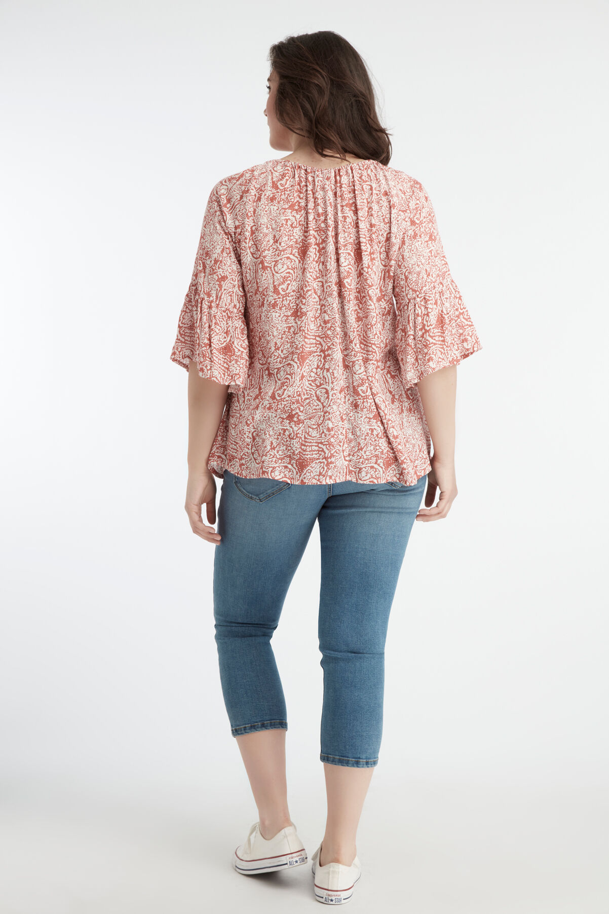 Bell-Sleeve Bluse image number 4