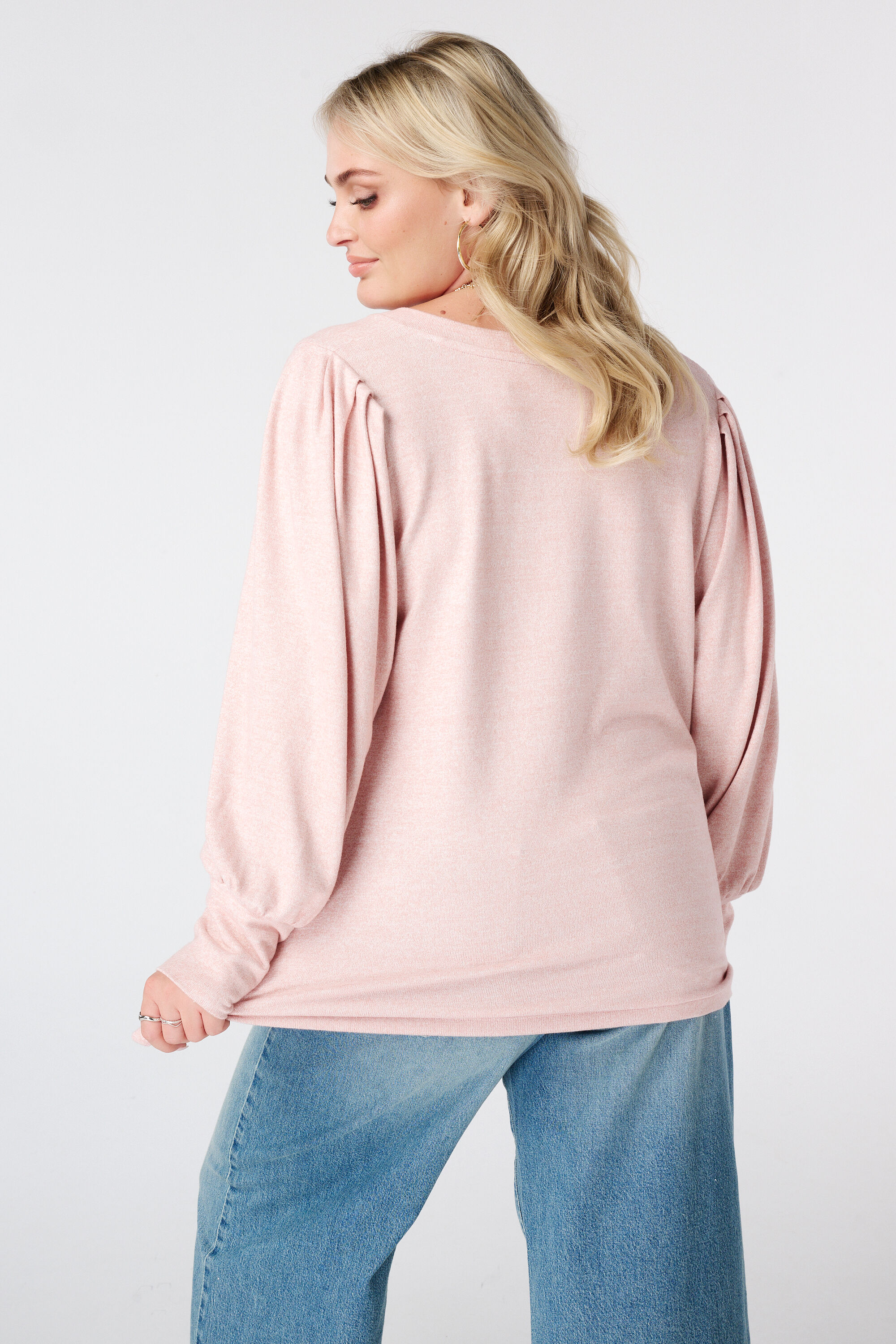 Sweatshirt mit Puff&auml;rmeln image number 3