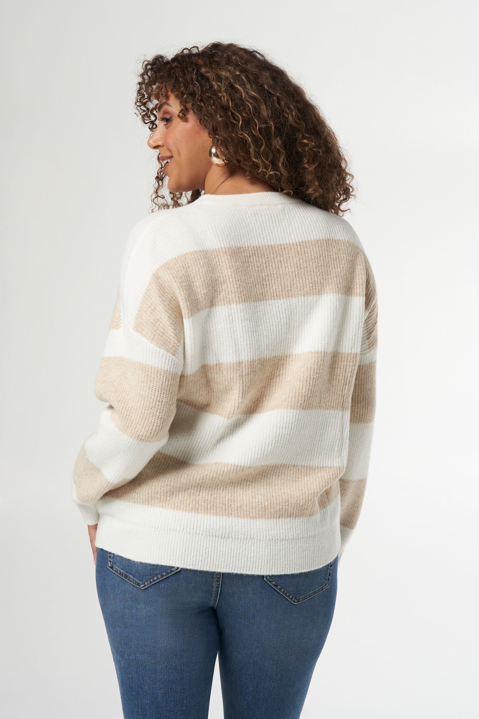 Zweifarbiger Pullover image number 3